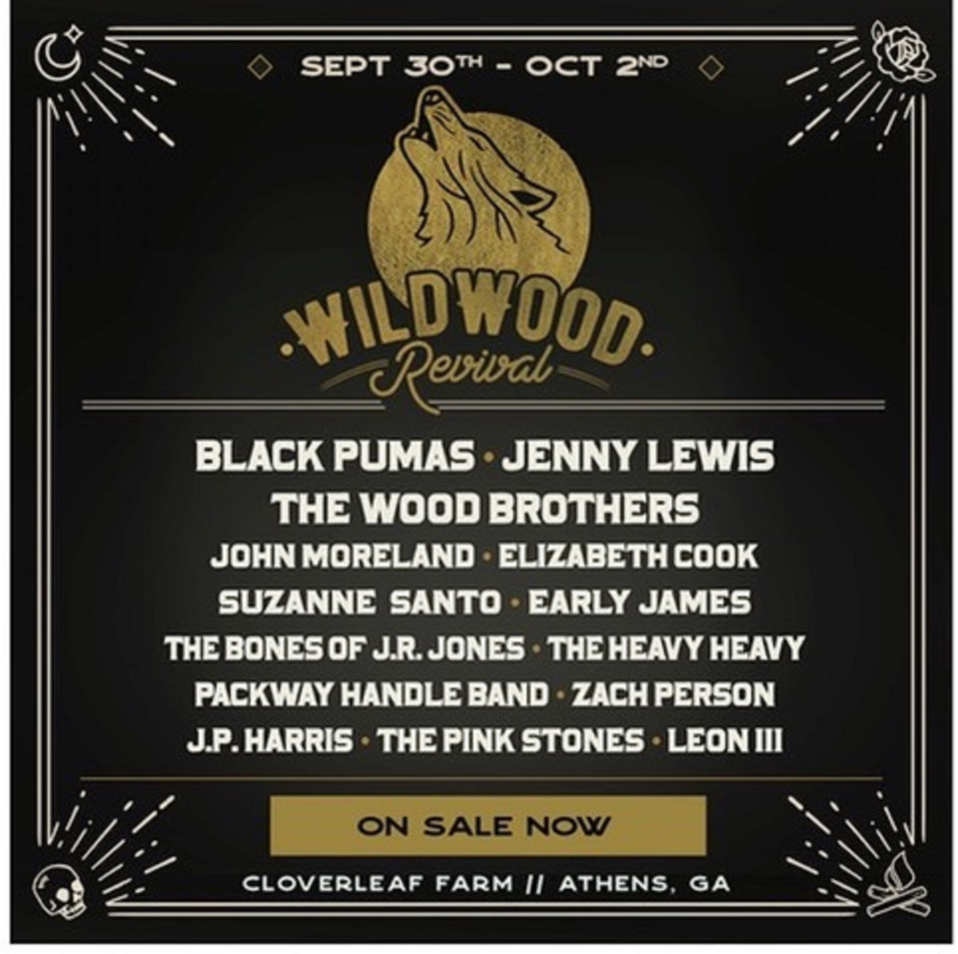 Wildwood Revival 2022 is September 30 – October 2 at Cloverleaf Farm