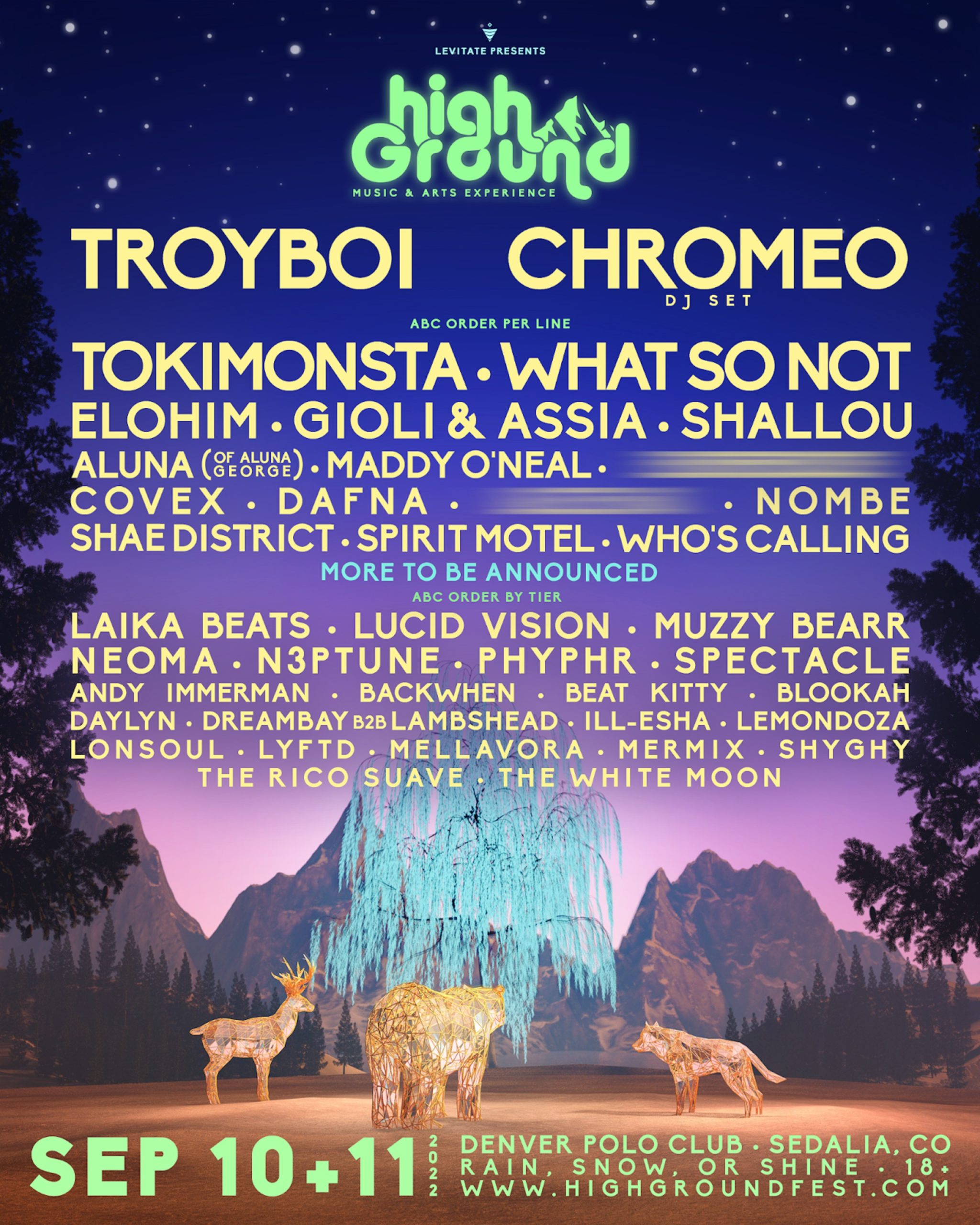 High Ground Music & Arts Festival Tickets Now Available