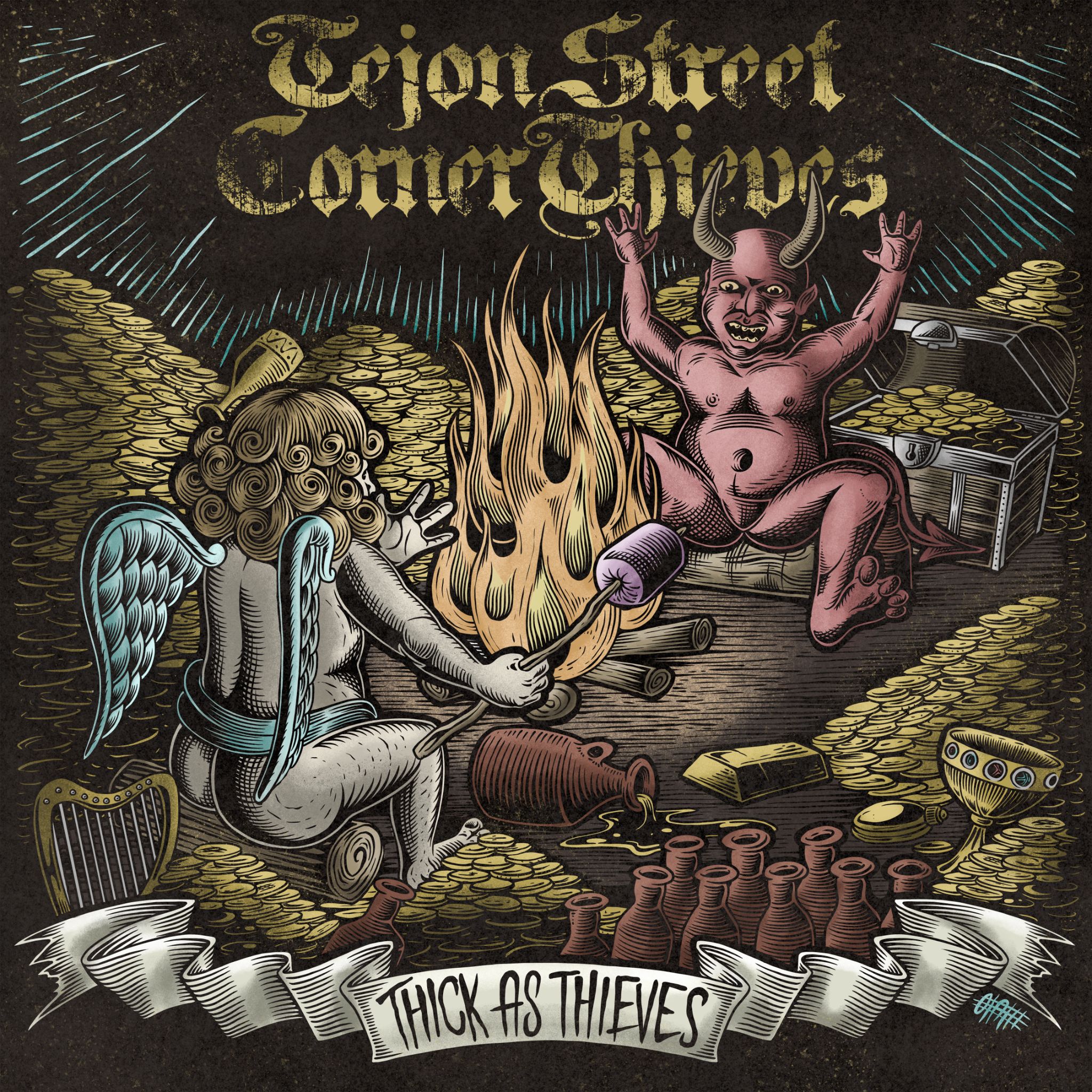 Tejon Street Corner Thieves Release Video for "The Road" feat. members of Bridge City Sinners