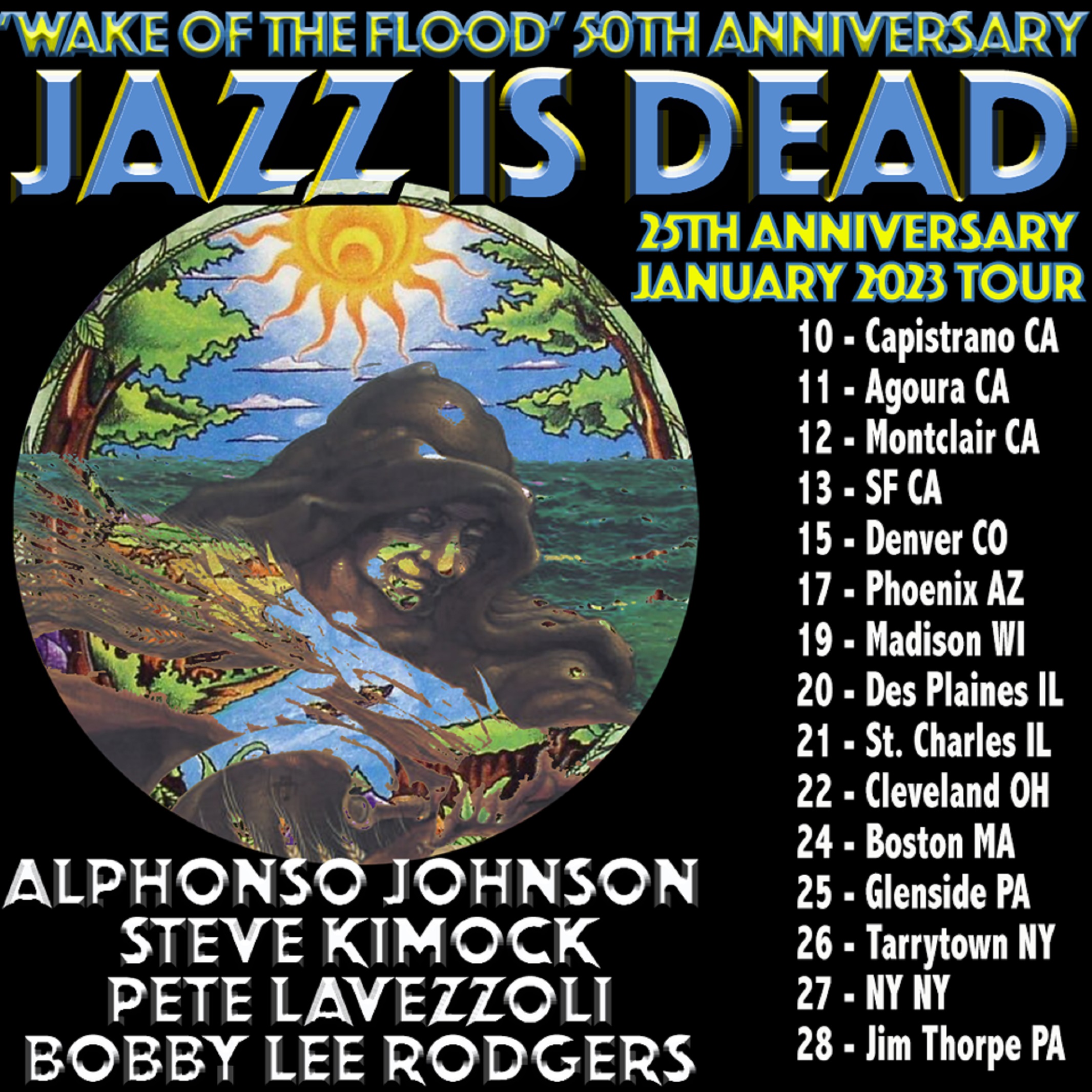 JAZZ IS DEAD CELEBRATES ITS 25TH ANNIVERSARY