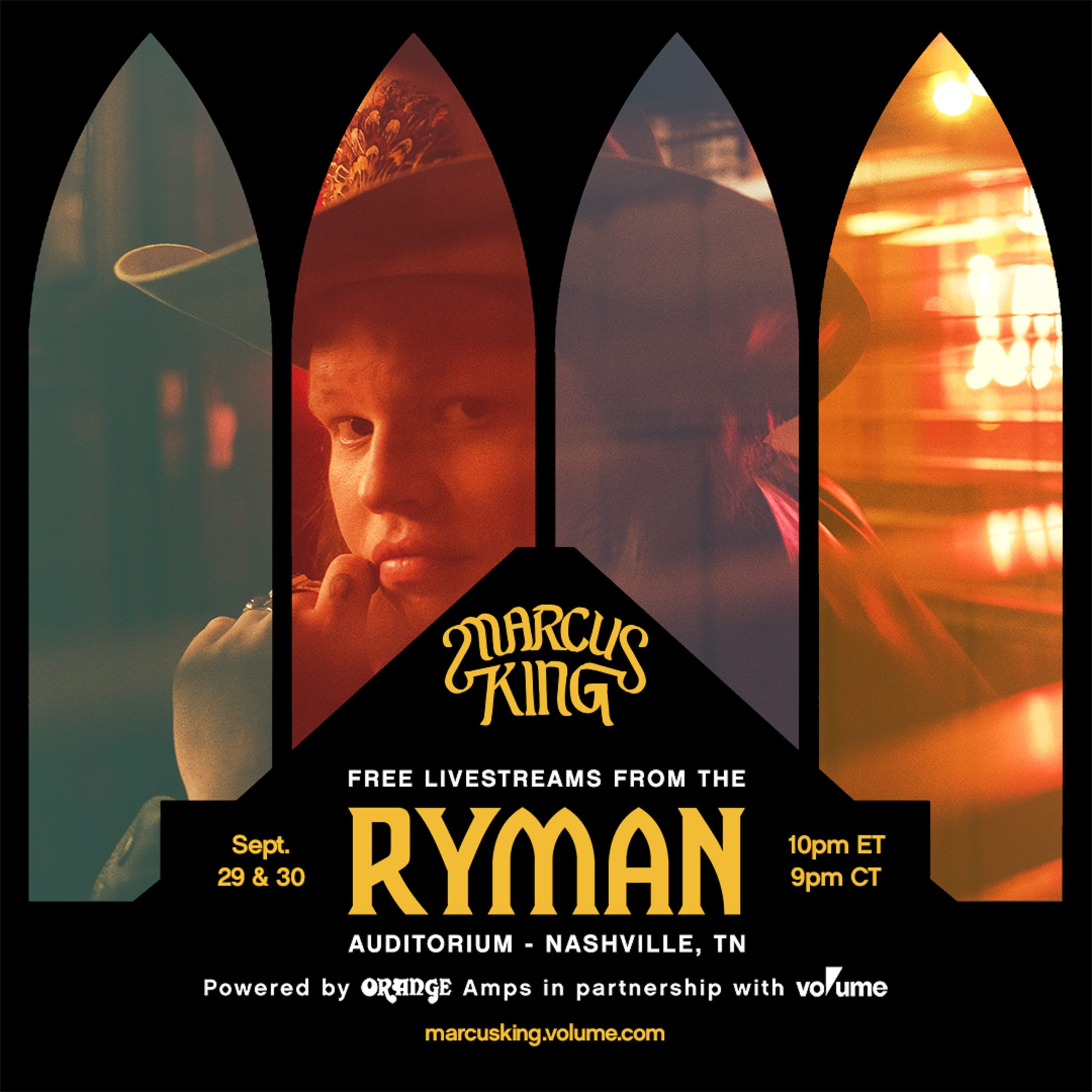 Marcus King announces free livestream concerts from sold out Ryman shows