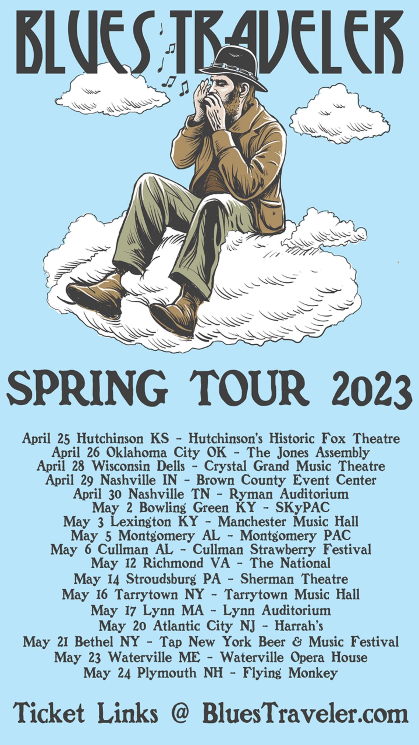 Blues Traveler Unveils 2023 Tour Dates W/ Release Of Double LP Live and Acoustic: Fall of 1997