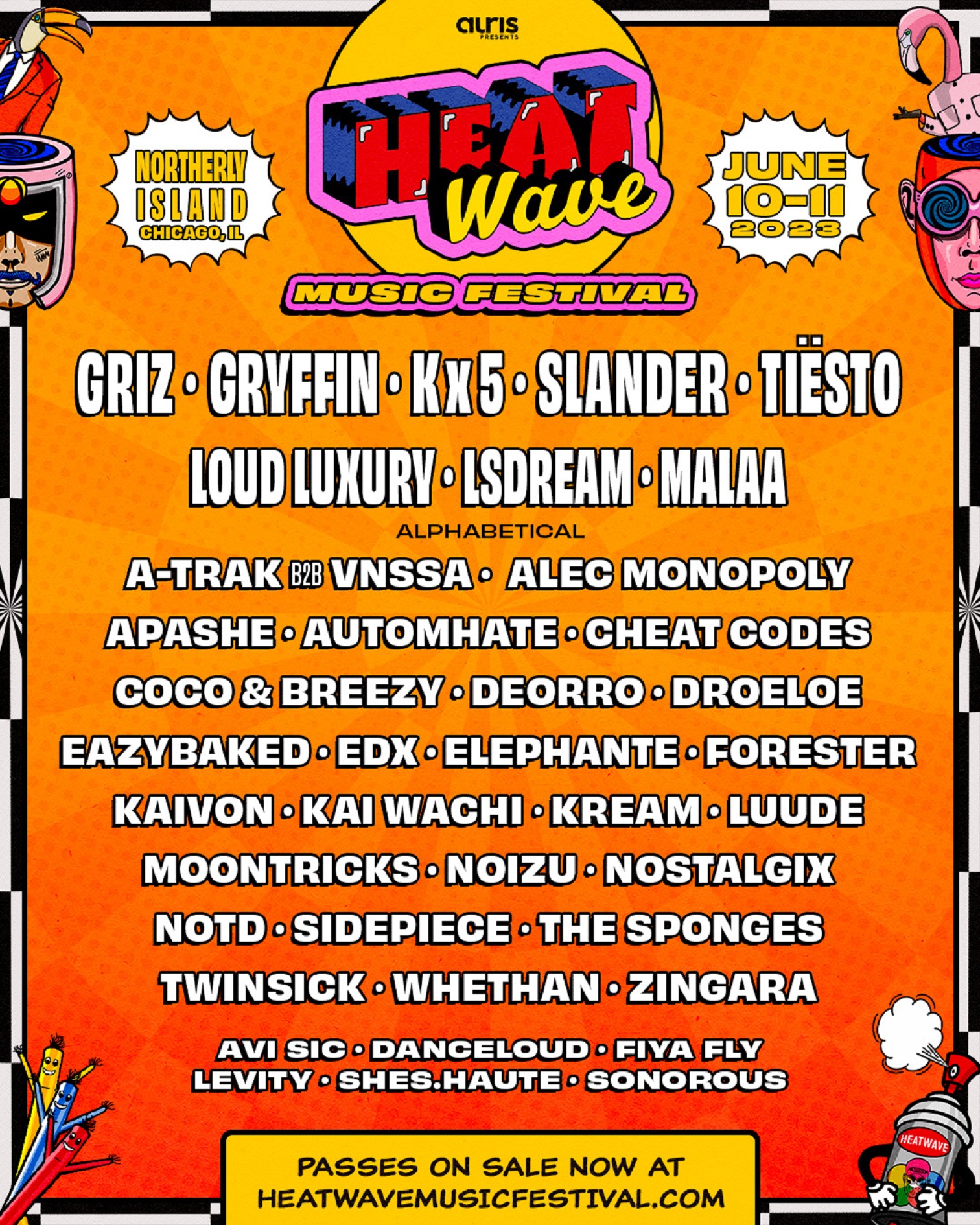 Heatwave Music Festival Announce 2023 Lineup