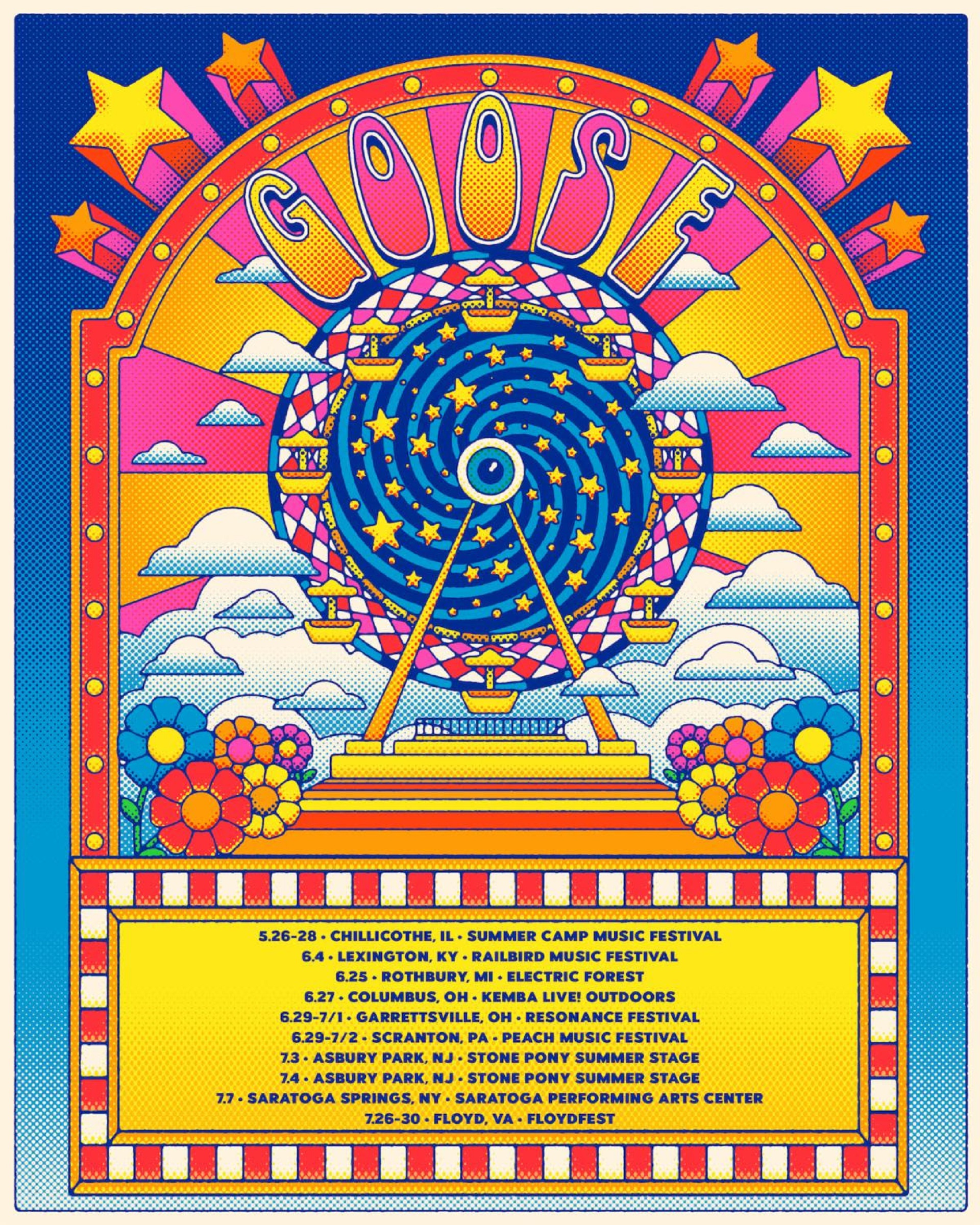 Goose add additional 2023 Summer tour dates