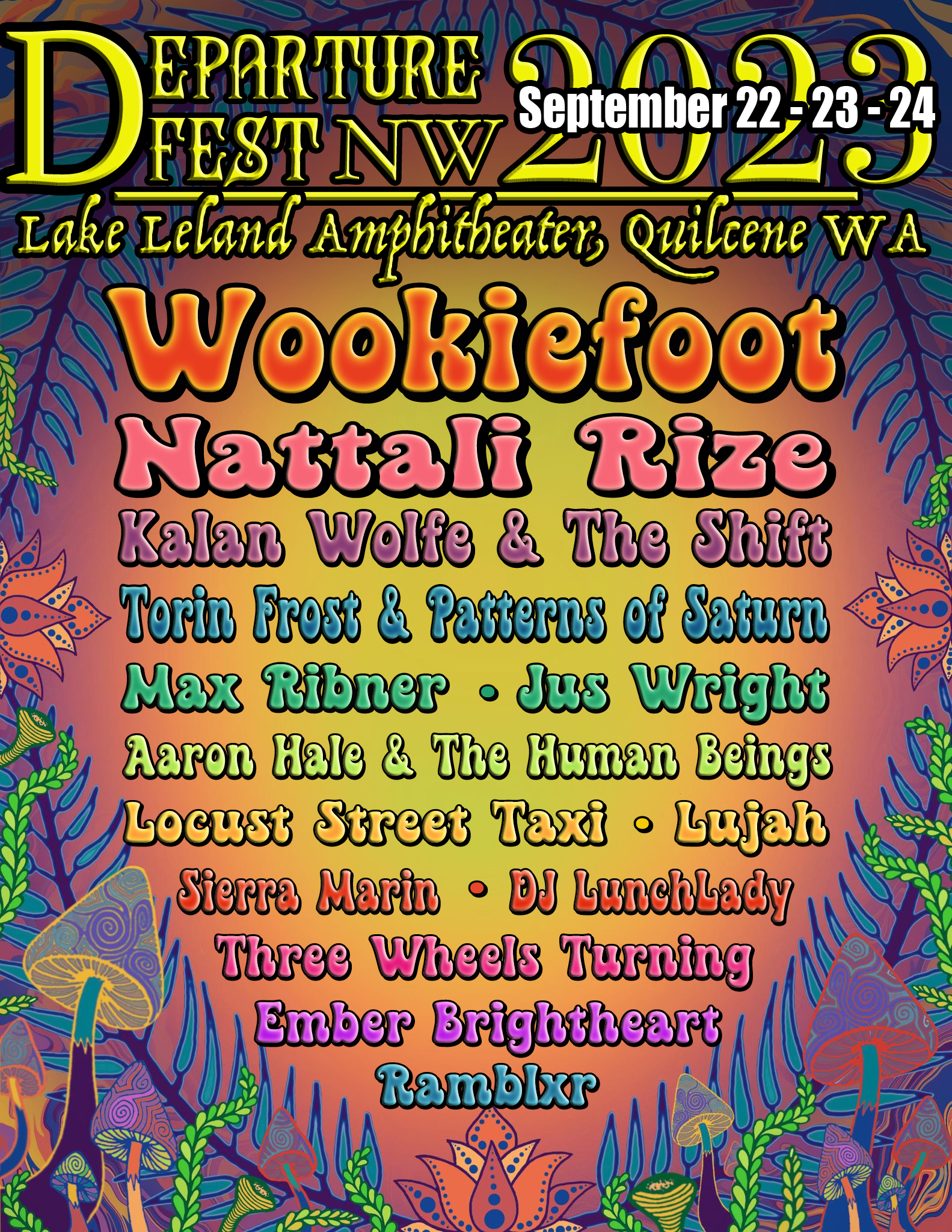Departure Festival returns to Quilcene, WA – September 22nd – 24th, 2023