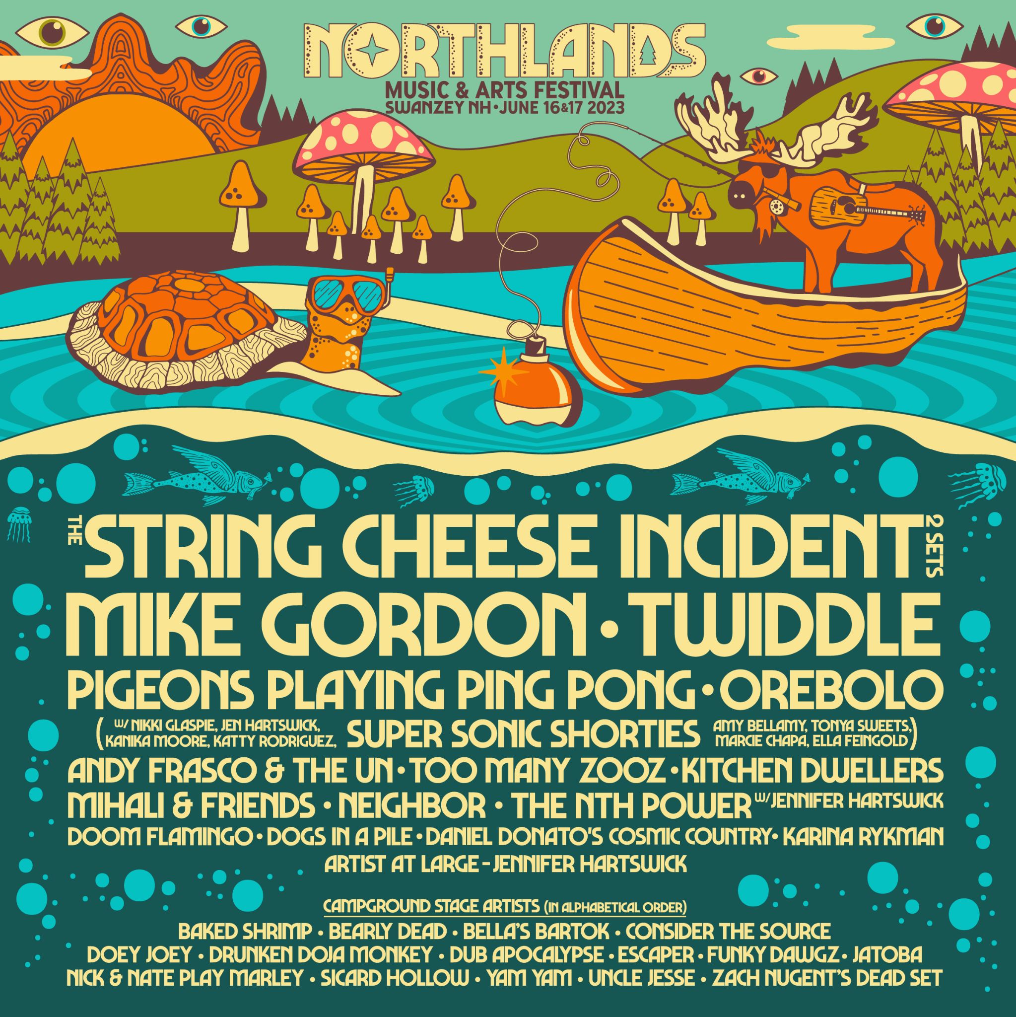 NORTHLANDS MUSIC AND ARTS FESTIVAL ADDS SUPER SONIC SHORTIES TO JAM-PACKED FINAL LINEUP