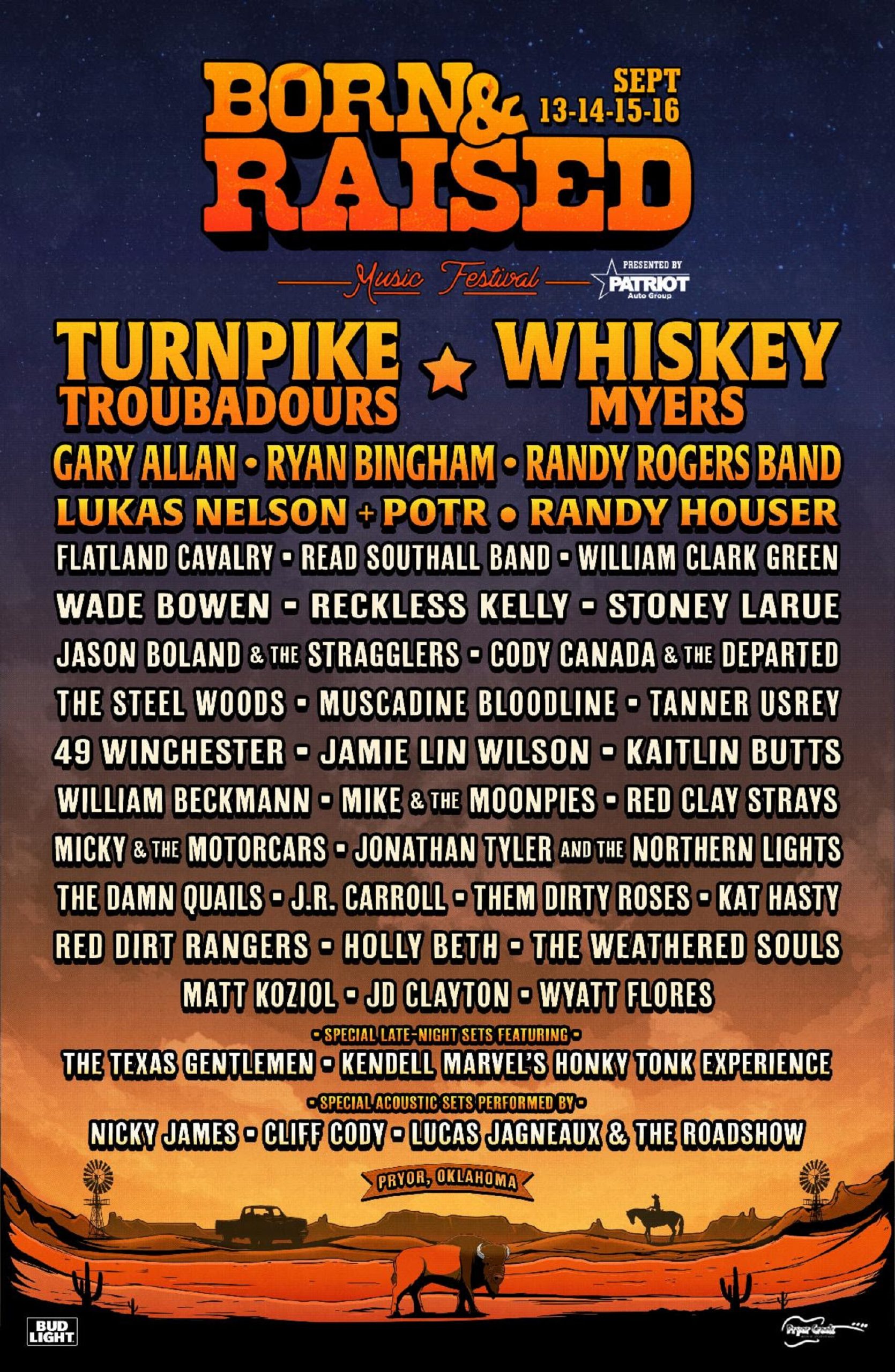 Born & Raised Music Festival Announces 2023 Lineup