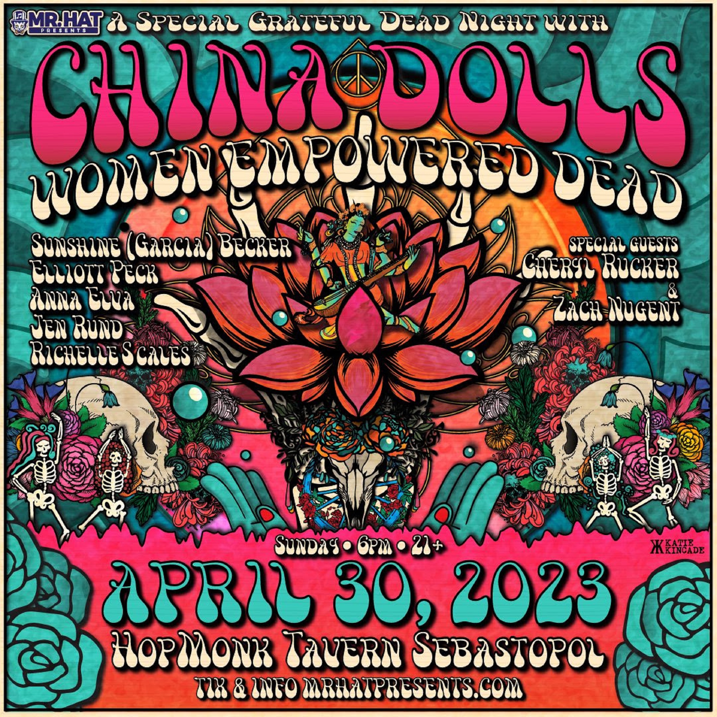 CHINA DOLLS: WOMEN EMPOWERED DEAD @ HopMonk Sebastopol | 4/30/23