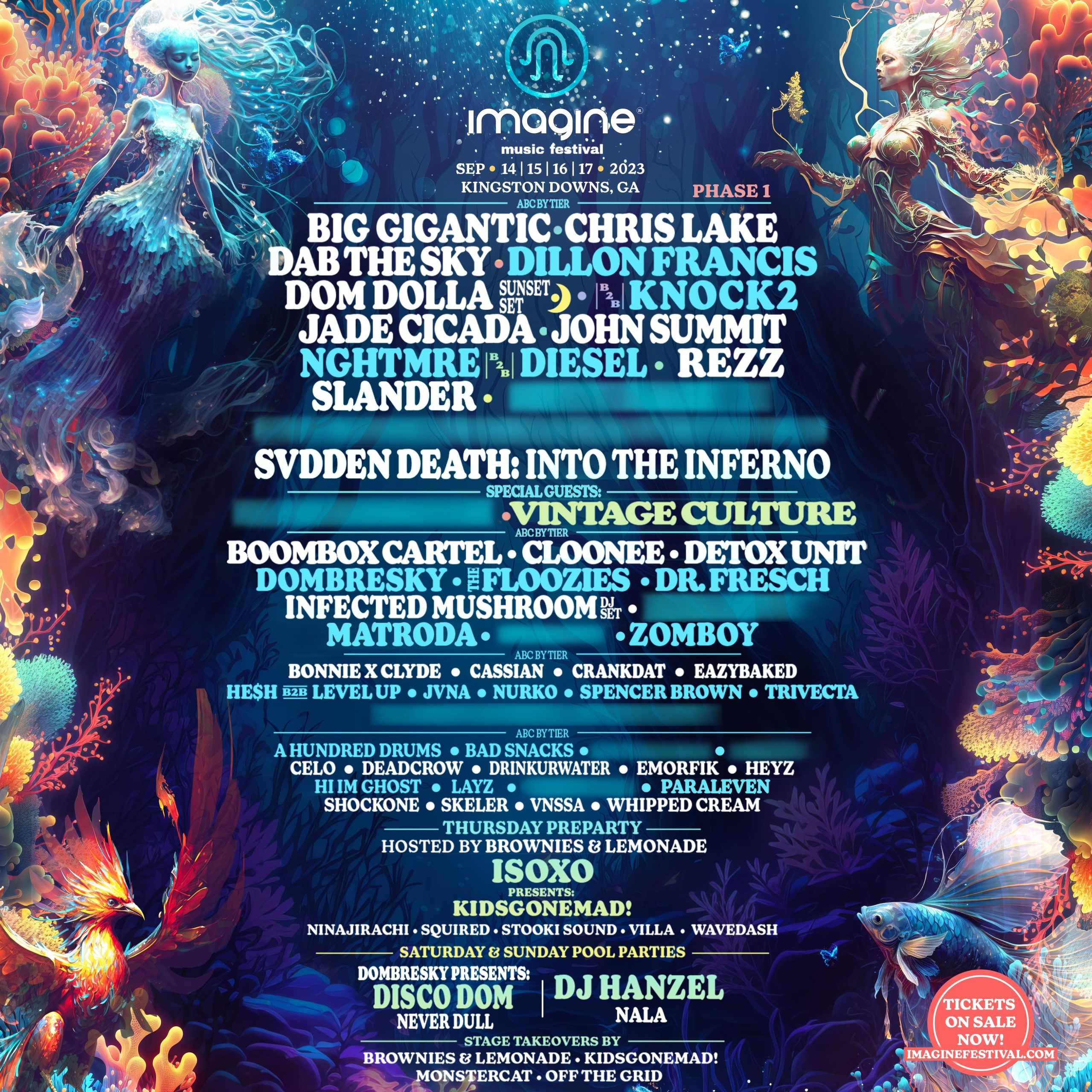 Imagine Music Festival Announces Phase One Lineup for 2023 Edition