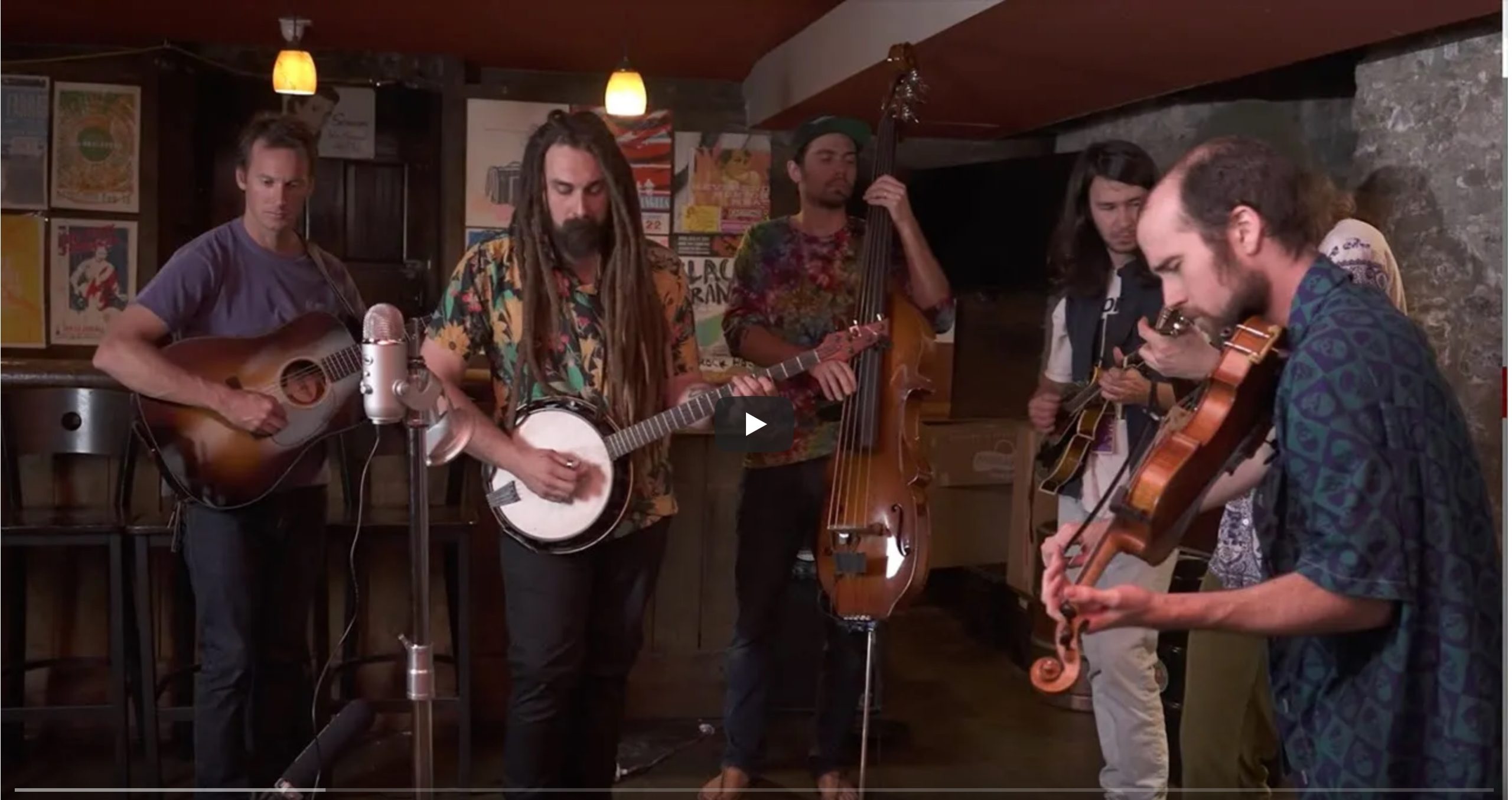 Kitchen Dwellers + Sicard Hollow share "Lean On Sheena" live video