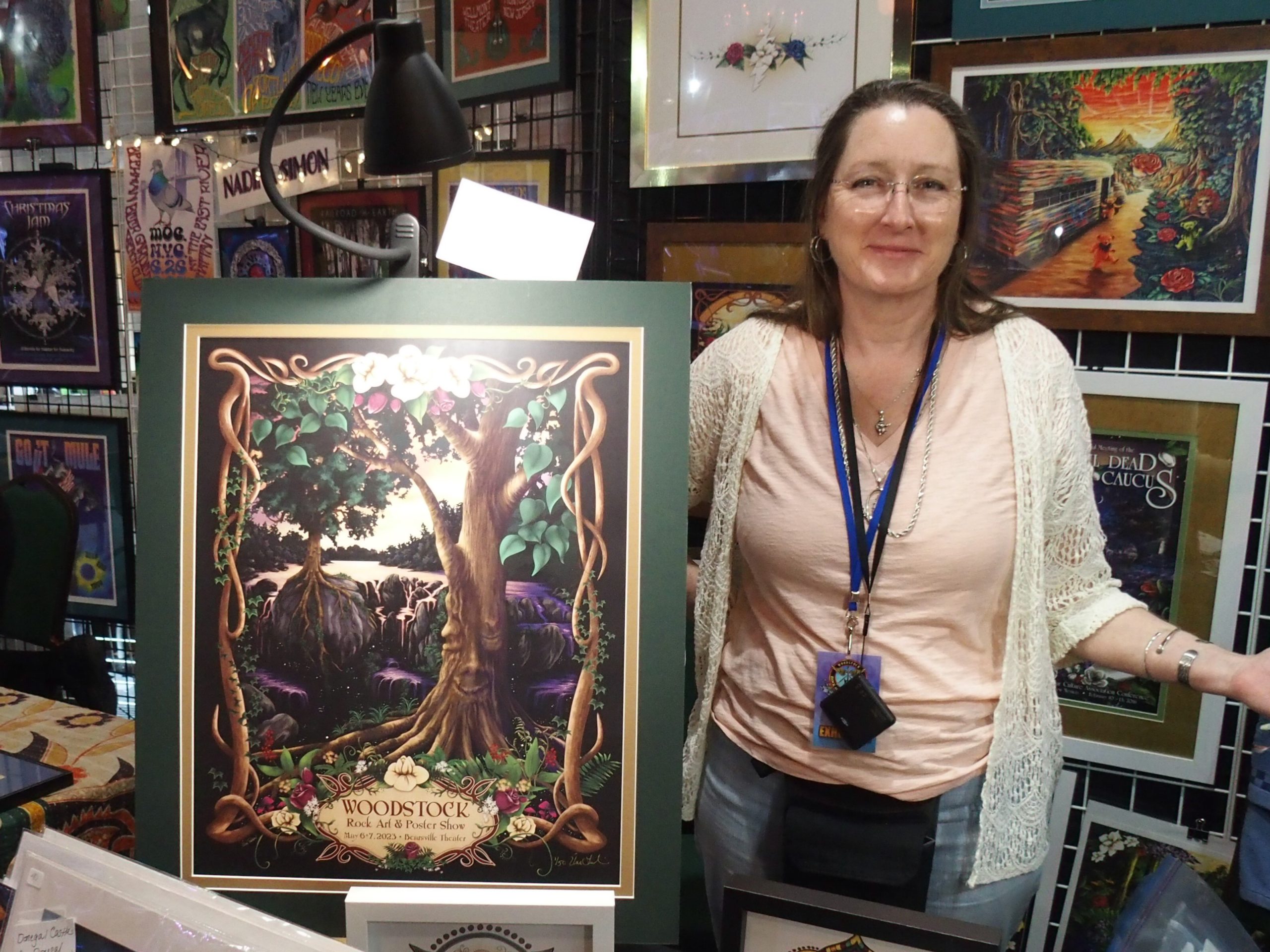 Woodstock Rock Art and Poster Show | Bearsville Center | 5/7/23