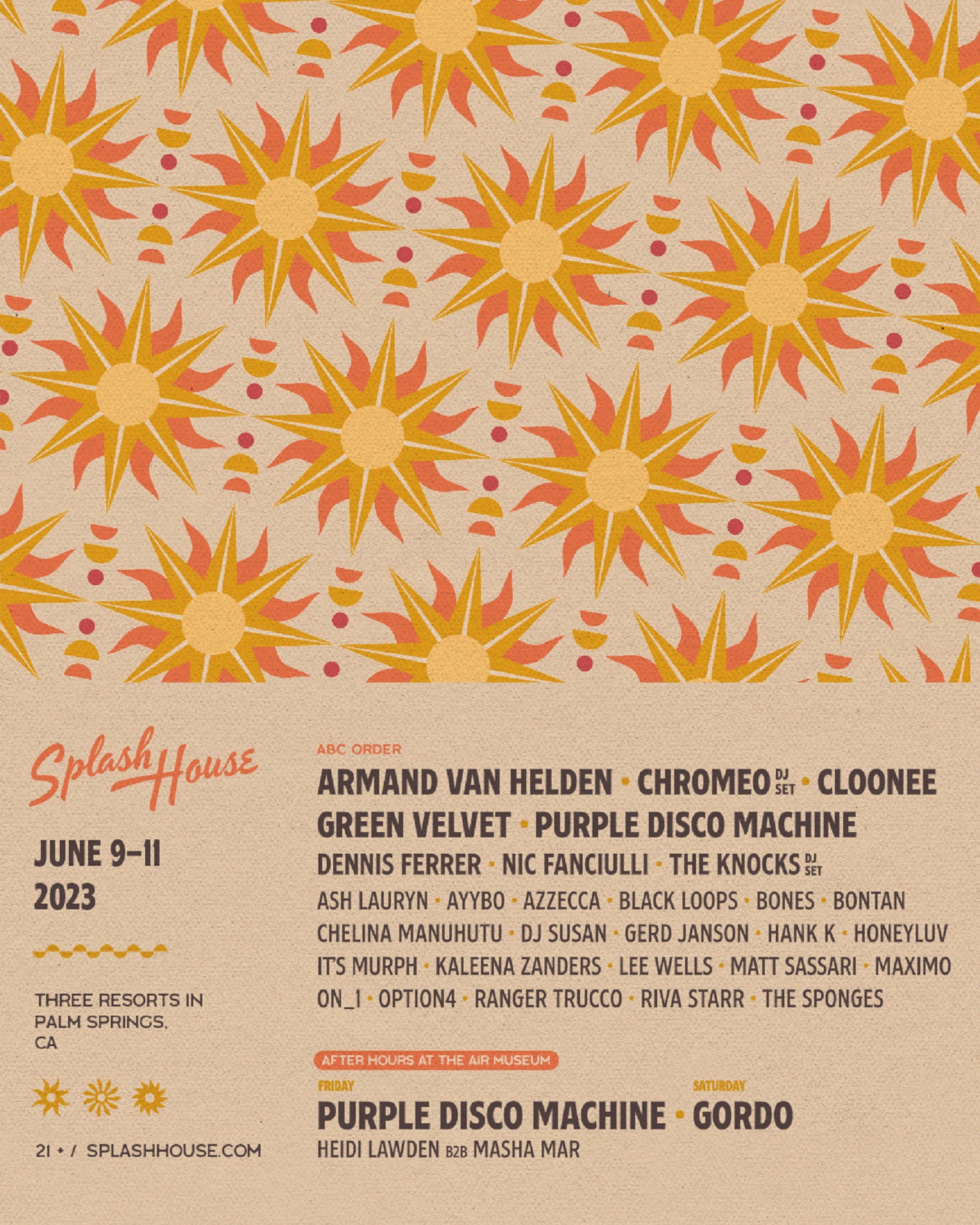 Splash House Announces June Lineup For 10 Year Anniversary Season