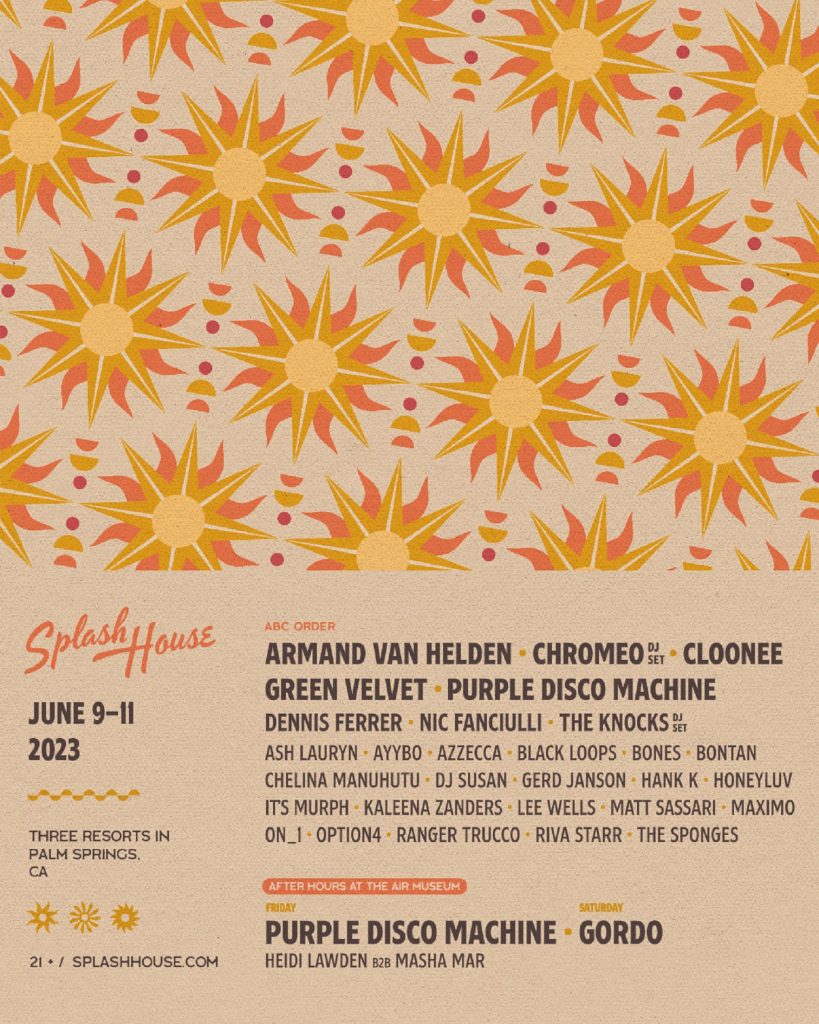 Splash House Announces June Lineup For 10 Year Anniversary Season