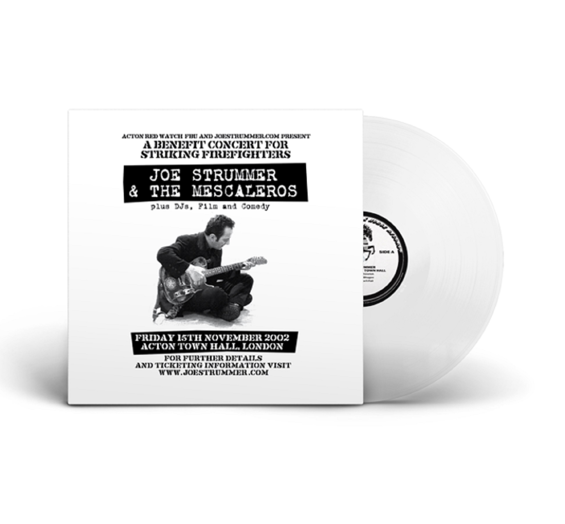 Dark Horse Records Releases Iconic Joe Strummer Benefit Concert 'Live at Action Hall' – Remastered CD and 2LP