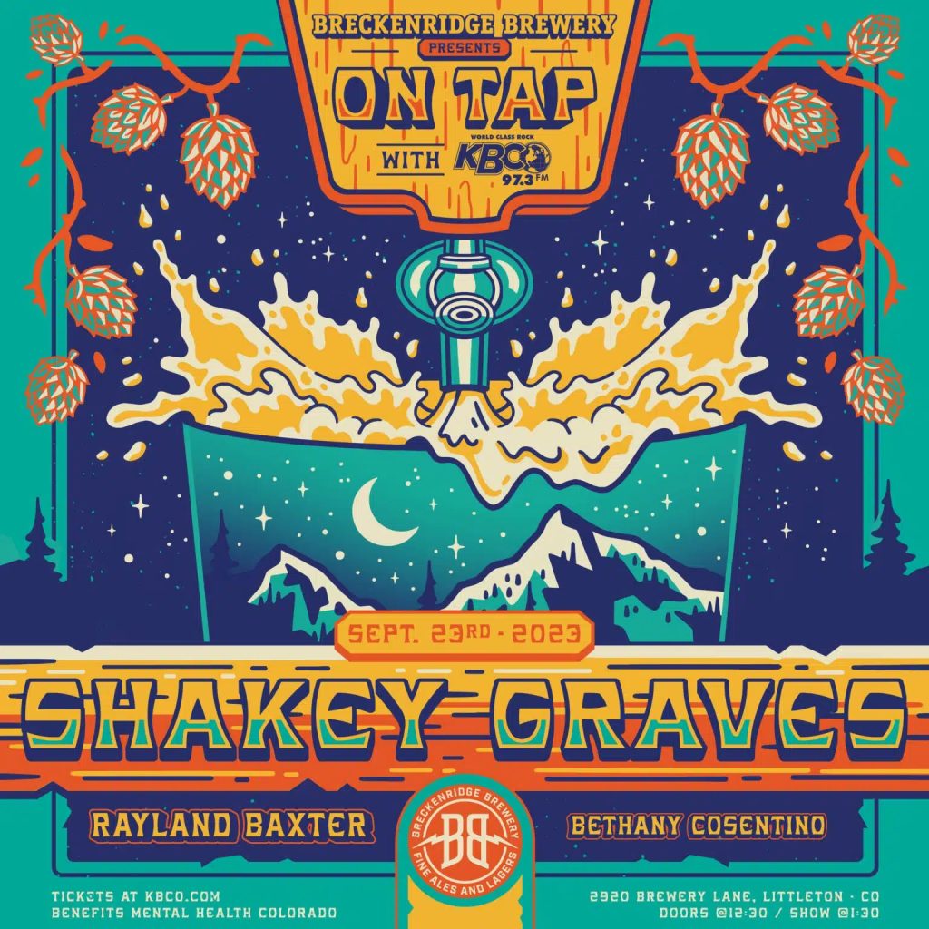 Shakey Graves Takes Center Stage at Breckenridge Brewery: A Harmonious Blend of Music and Craft Beer