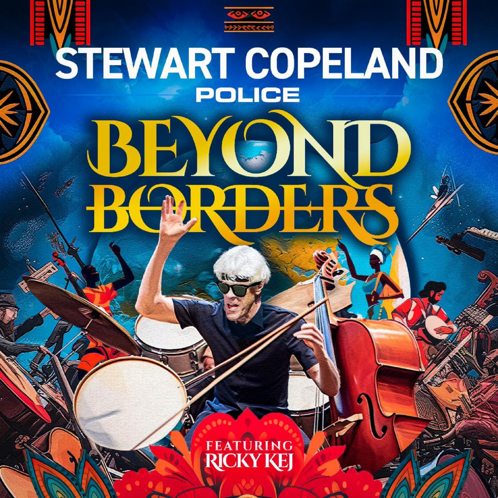 Stewart Copeland & Ricky Kej Announce 'Police Beyond Borders' — The Police’s Greatest Hits Ft. Musicians From Around The World