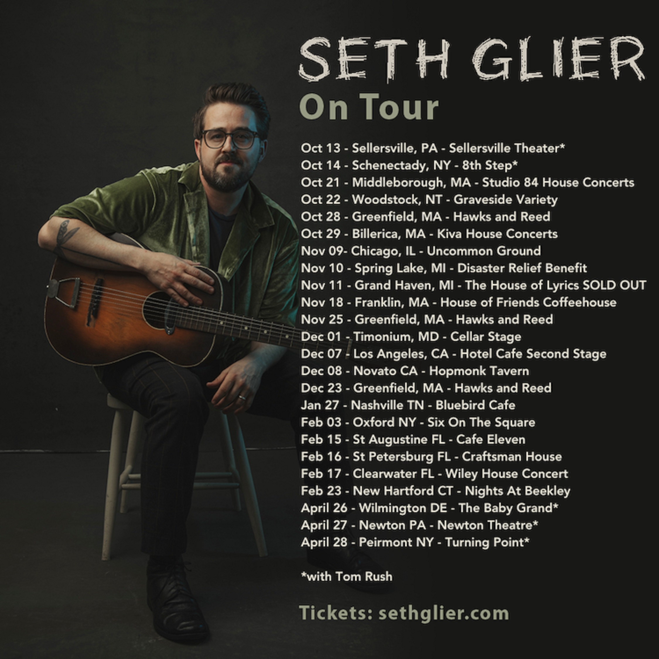 GRAMMY-NOMINATED SETH GLIER RELEASES NEW SINGLE & MUSIC VIDEO, “MAMMOTH,” FROM UPCOMING ALBUM
