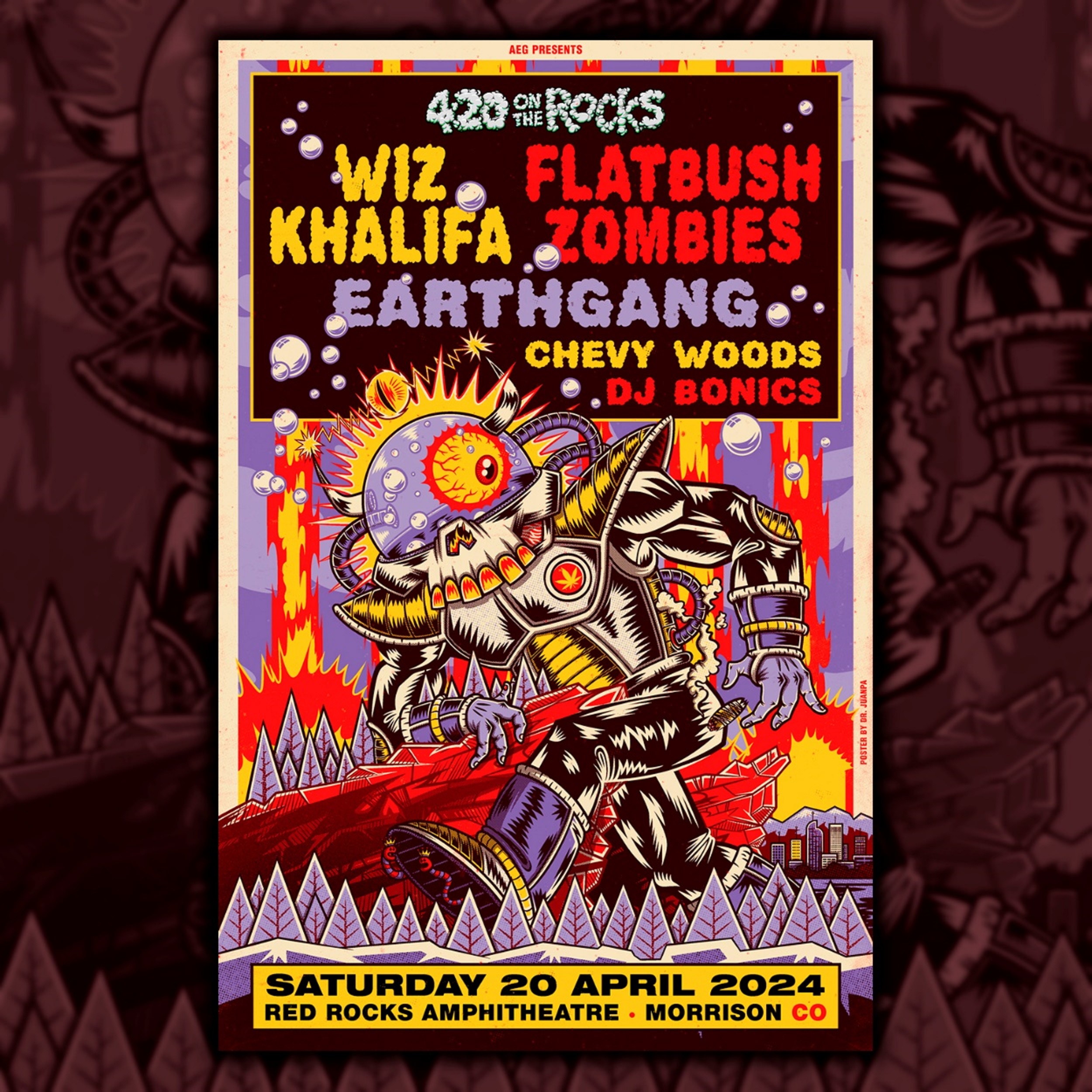 High Altitude Beats: 420 ON THE ROCKS with Wiz Khalifa & Flatbush Zombies