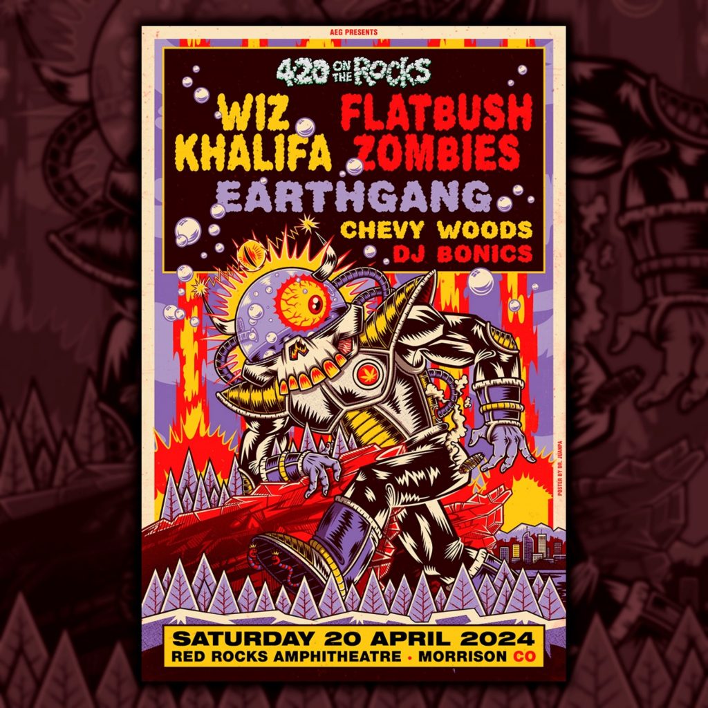 High Altitude Beats: 420 ON THE ROCKS with Wiz Khalifa & Flatbush Zombies
