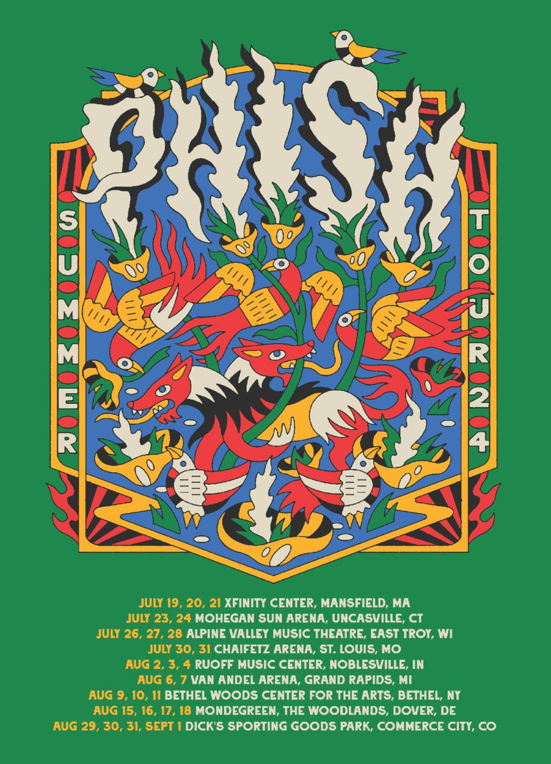 Phish Announce Summer 2024 Tour