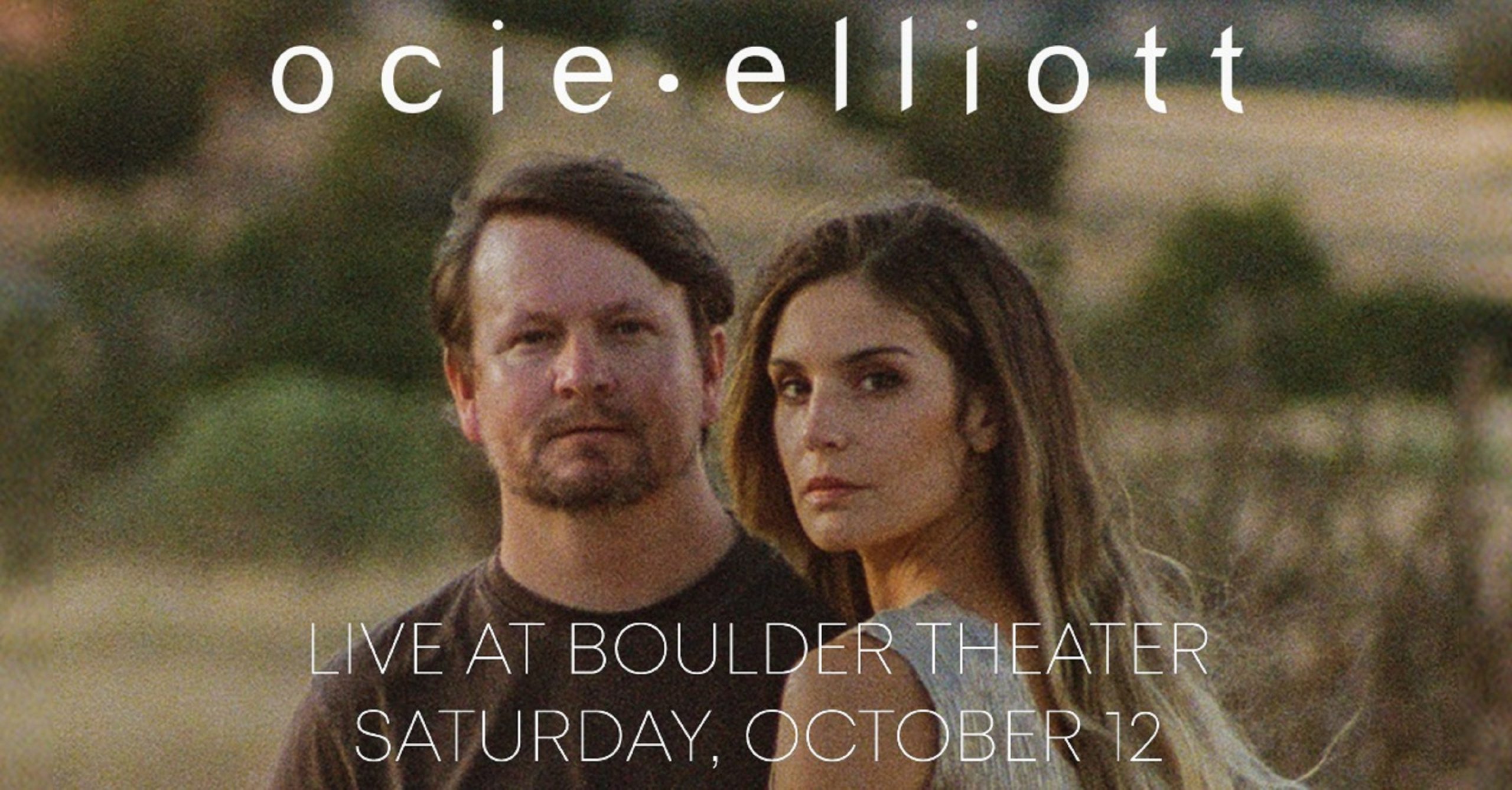 Musical Storytellers Ocie Elliott to Perform at Boulder Theater This Fall