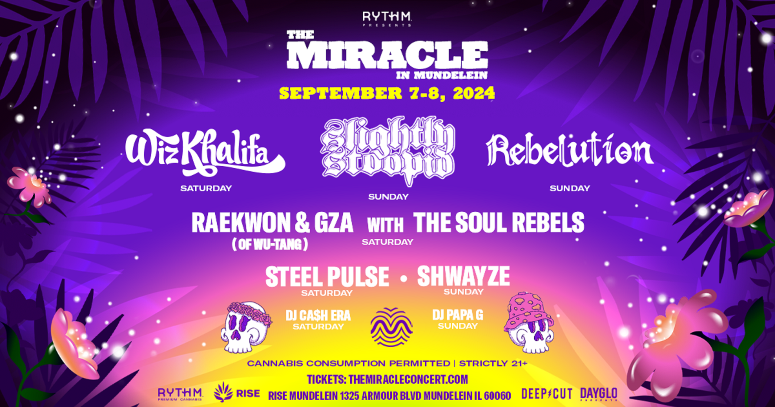 RYTHM Premium Cannabis Brings Back The Miracle in Mundelein Two-Day Festival with Legal On-site Cannabis Consumption