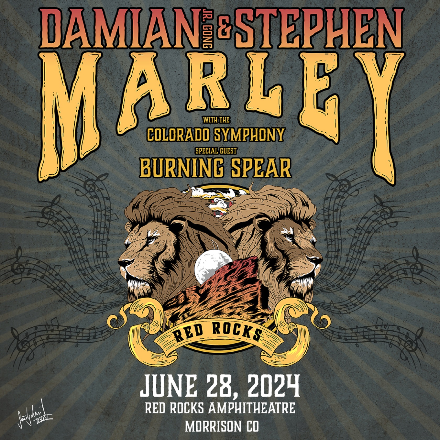 Historic Reggae Event at Red Rocks: Marley Brothers and Colorado Symphony