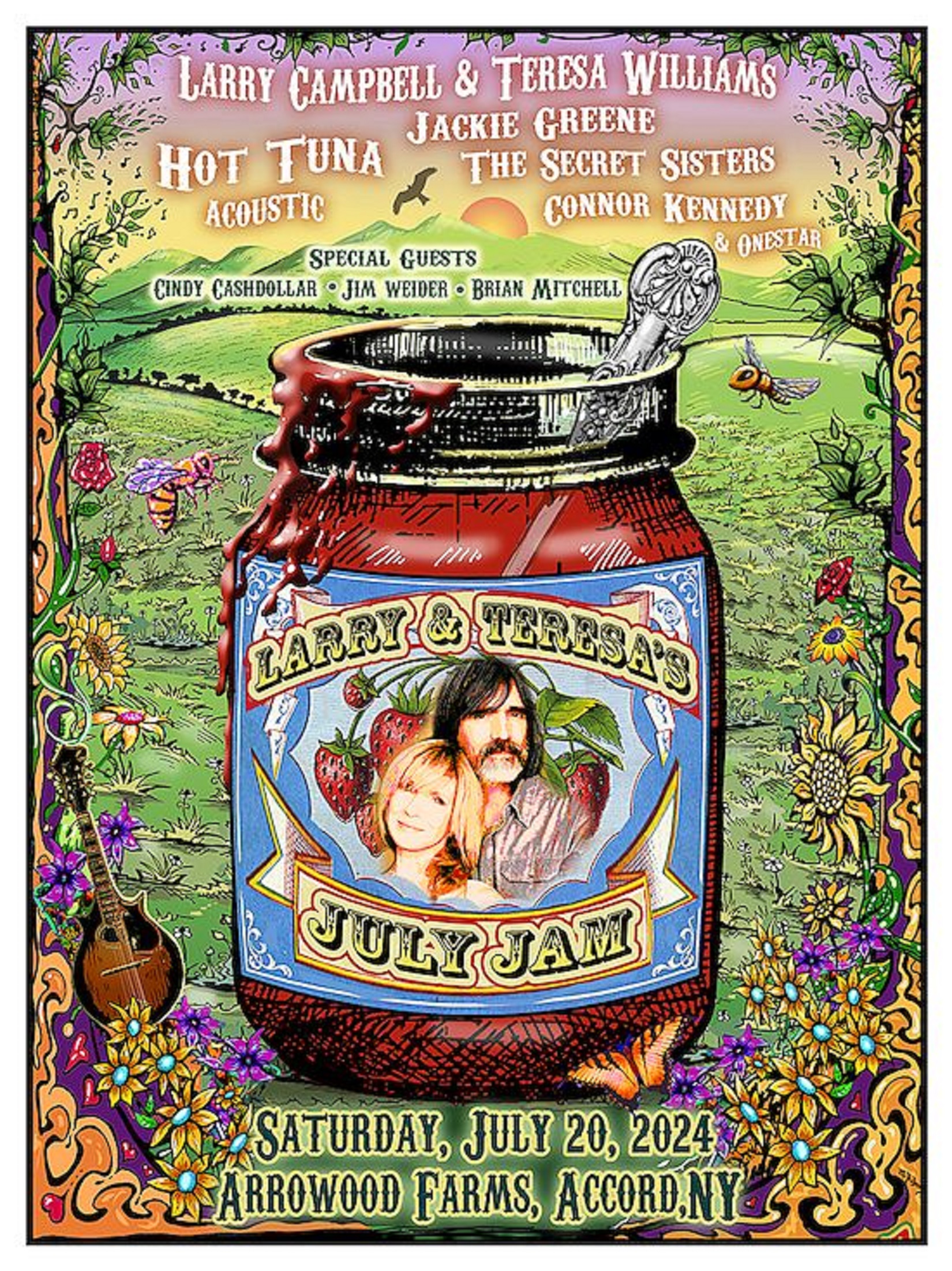 Larry & Teresa’s July Jam: A Star-Studded Celebration of Americana Music at Arrowood Farms