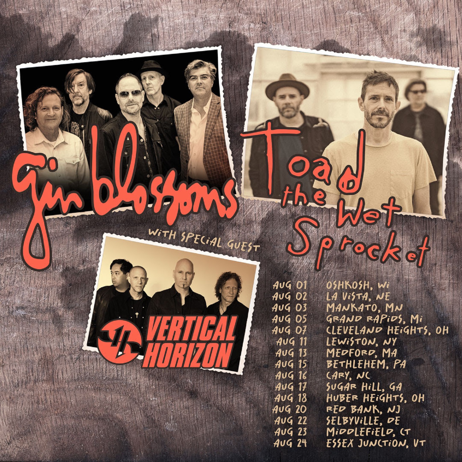 Gin Blossoms and Toad the Wet Sprocket Launch Summer Tour Next Week