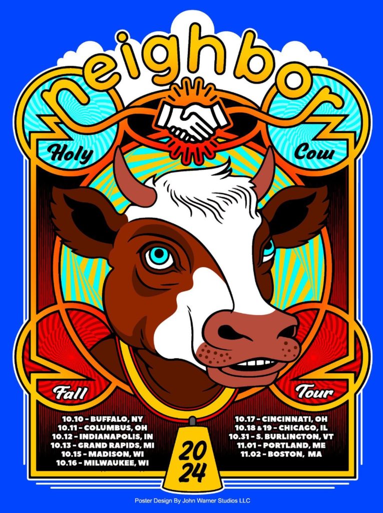 Holy Cow! Boston Rockers Neighbor Announce Epic Three-Night Halloween Run in New England with Powerhouse Trio LaMP