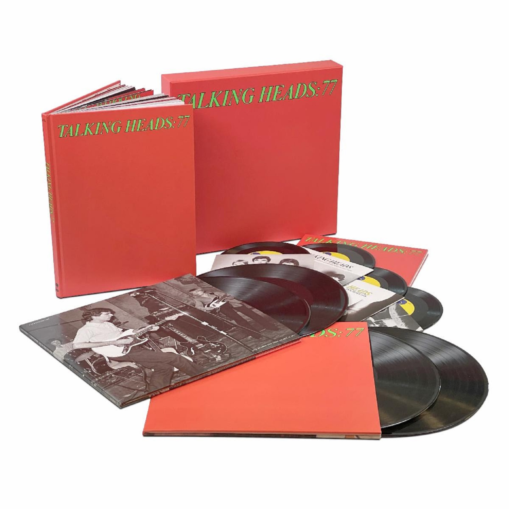 Returning to where it all began, Talking Heads proudly presents the brand-new and extensive Talking Heads: 77 (Super Deluxe Edition), out November 8 via Rhino.