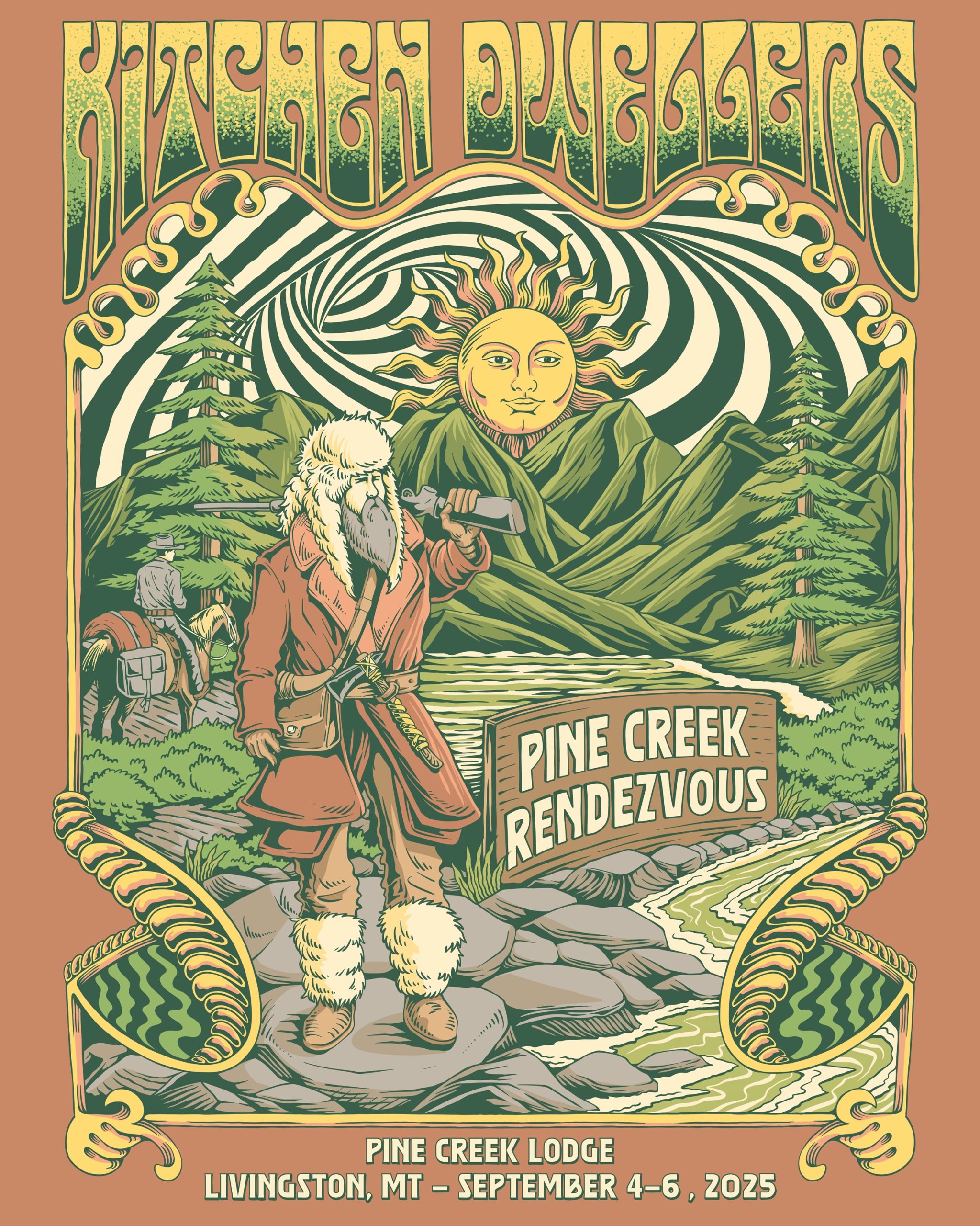 KITCHEN DWELLERS ANNOUNCE 3 NIGHT RUN AT PINE CREEK LODGE