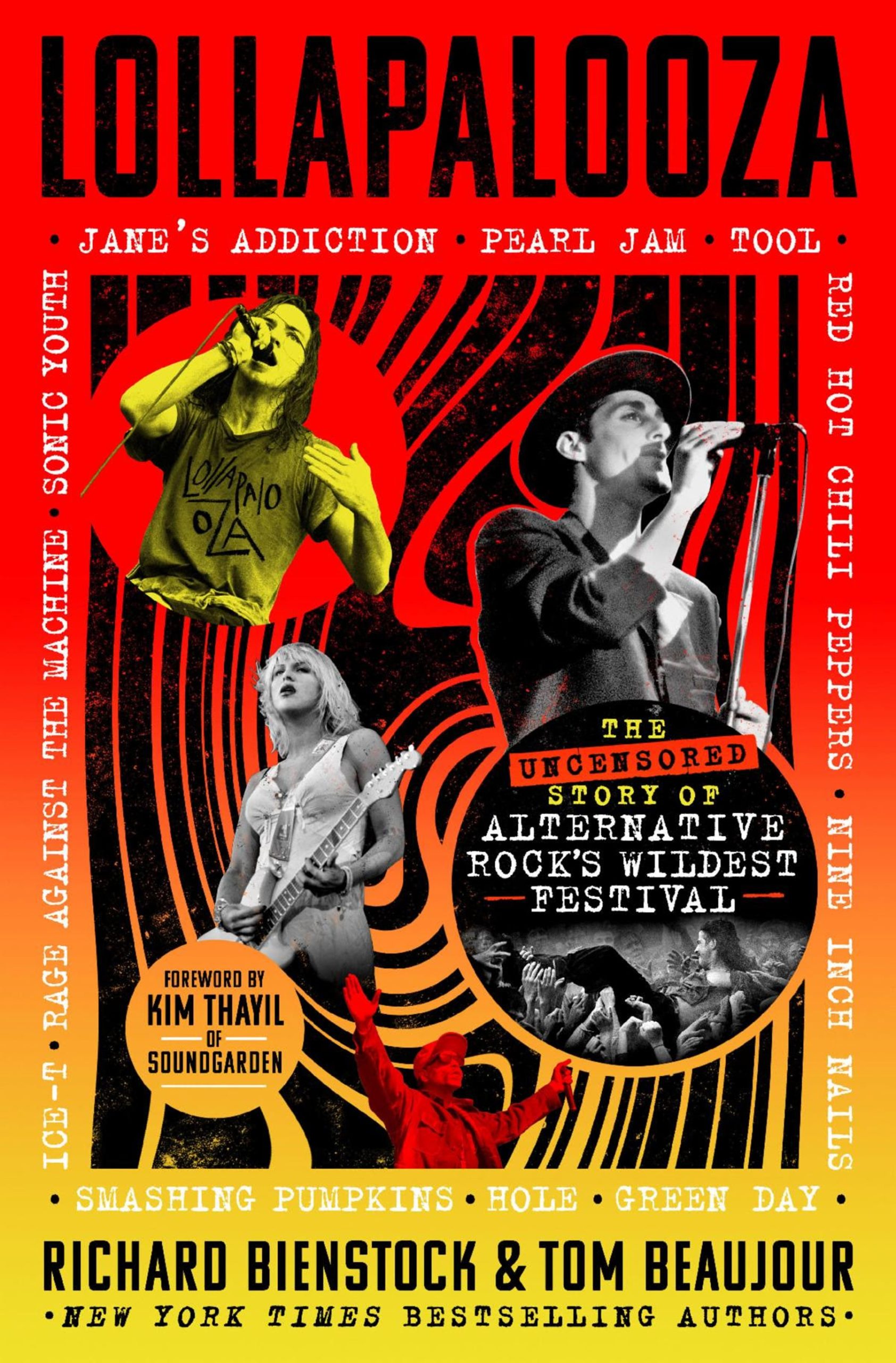 Soundgarden and Rage Against the Machine Members Gatecrash Lollapalooza Book Tour; Book Out Now