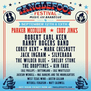 New Tanglefoot Festival Announced down in Texas