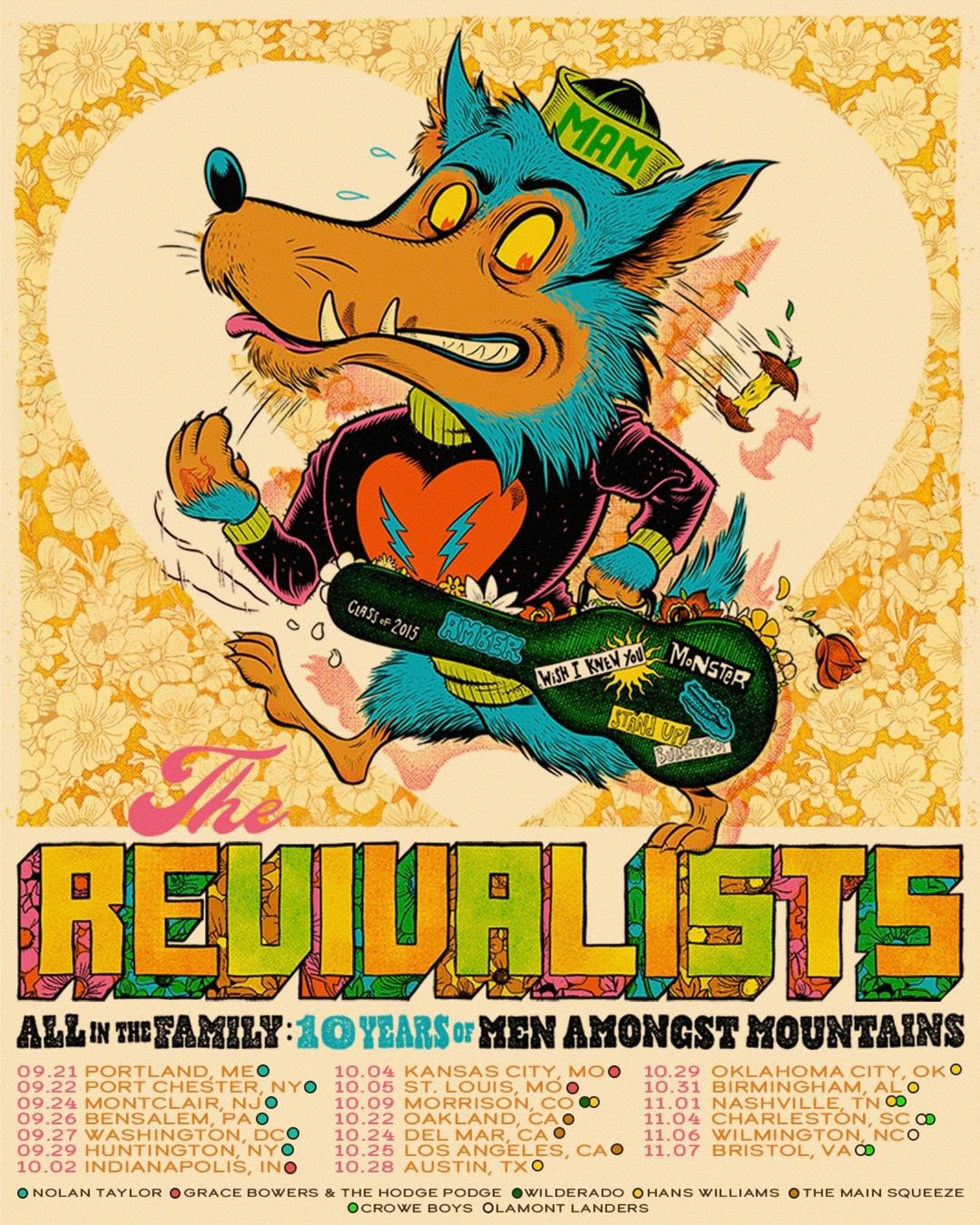 THE REVIVALISTS TO CELEBRATE 10TH ANNIVERSARY OF MEN AMONGST MOUNTAINS WITH VERY SPECIAL US TOUR