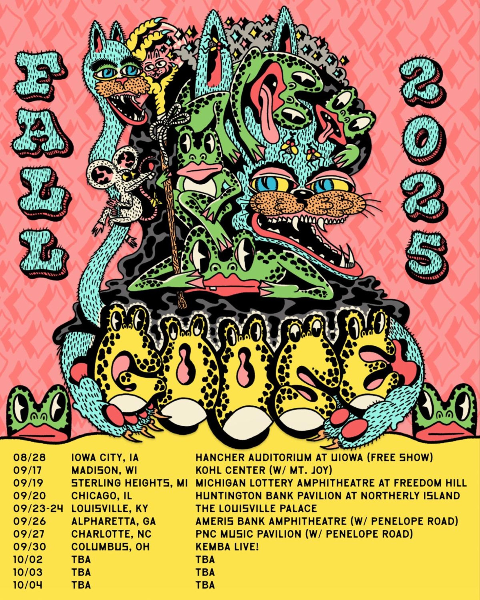 GOOSE CELEBRATE NEW ALBUM, EVERYTHING MUST GO,  WITH ADDITIONAL RUN OF UPCOMING HEADLINE SHOWS