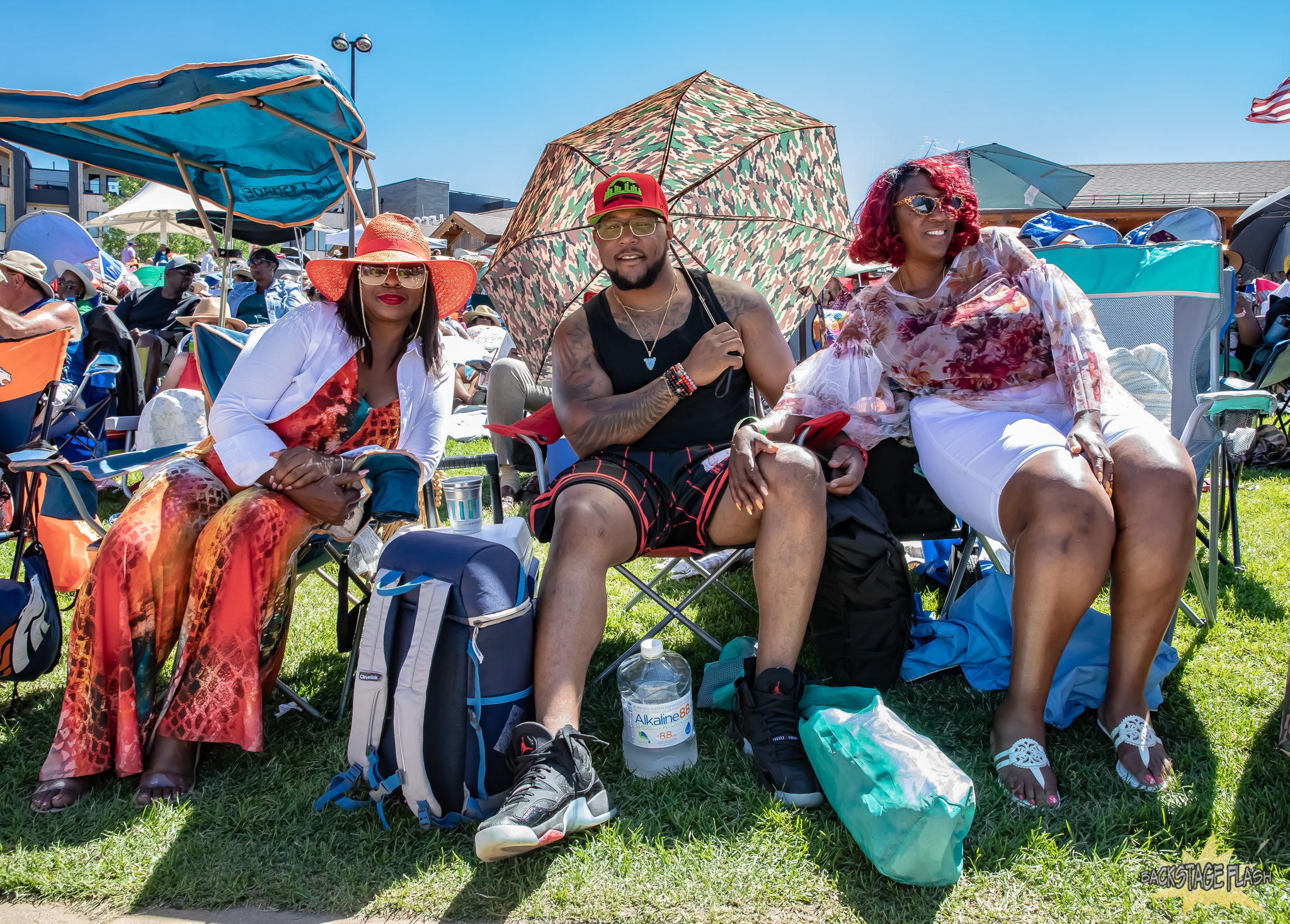 Jazz Festival fans