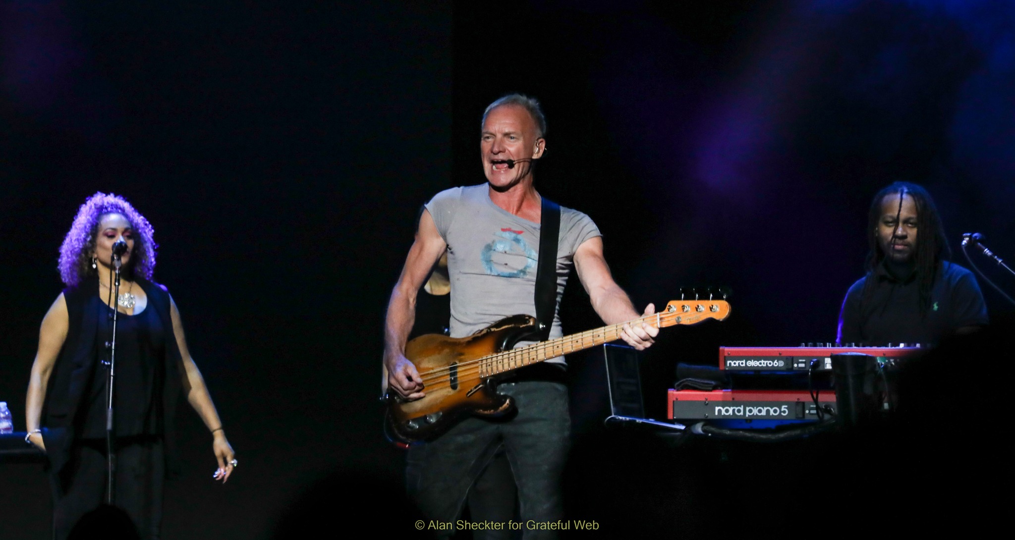 Melissa Musique, Sting, and Kevon Webster | Hard Rock Live