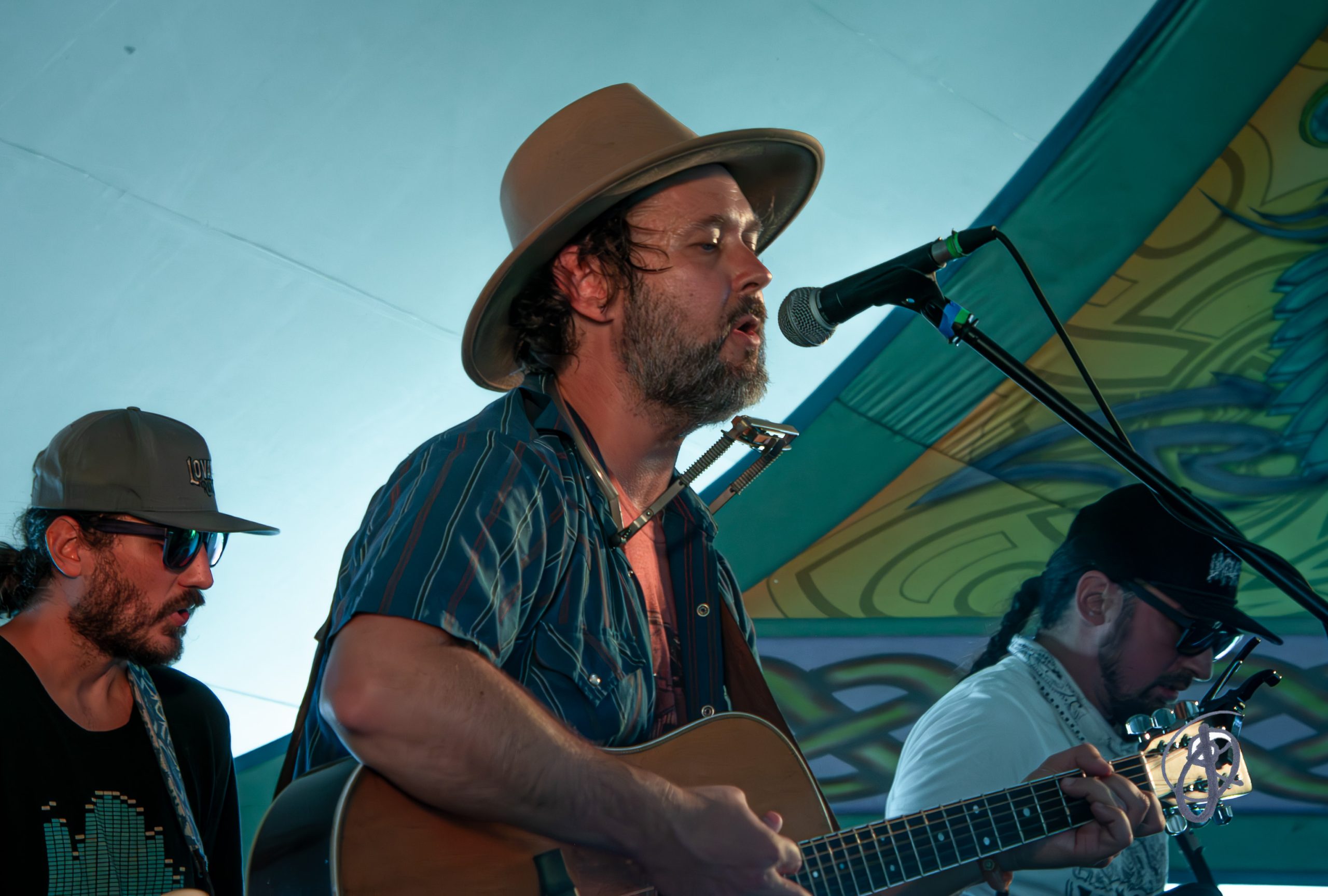 Chicago Farmer at the Climbing Kites VIP stage | Photo by June Jameson