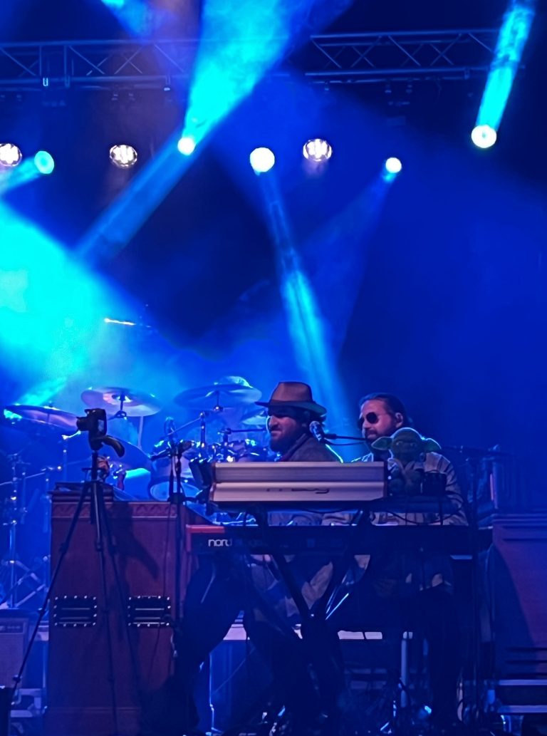 Richard James sitting in with moe. & sitting at Nate Wilson’s keys with Wilson and Yoda - ’23