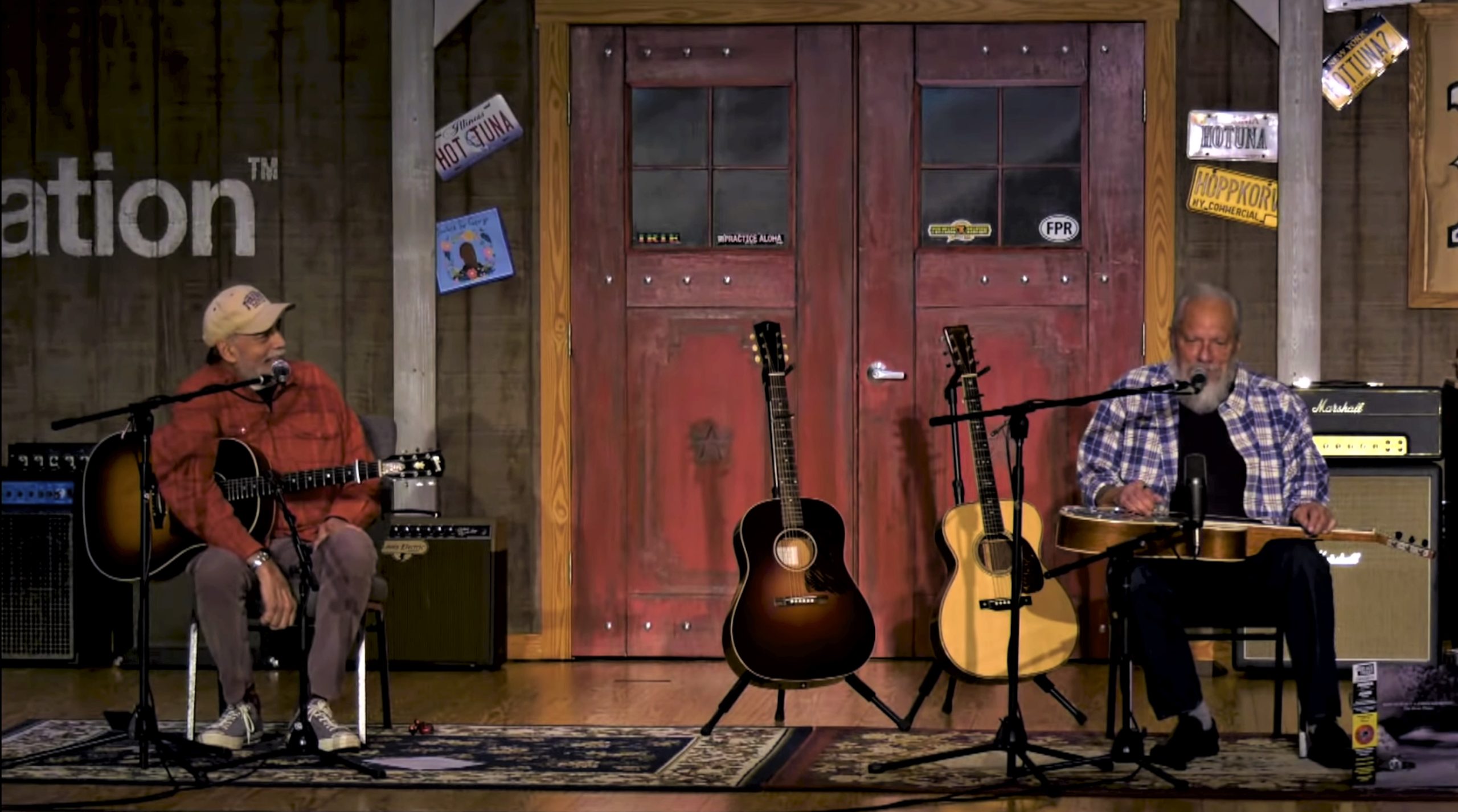 John Hurlbut and Jorma Kaukonen | Fur Peace Ranch