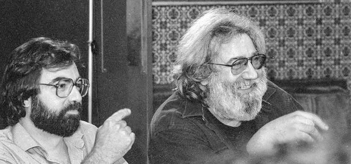  Len and Jerry at the San Francisco news conference and press premiere of So Far, September 1987. Photo courtesy ©Susana Millman