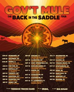 Gov't Mule Announces Back In The Saddle Tour