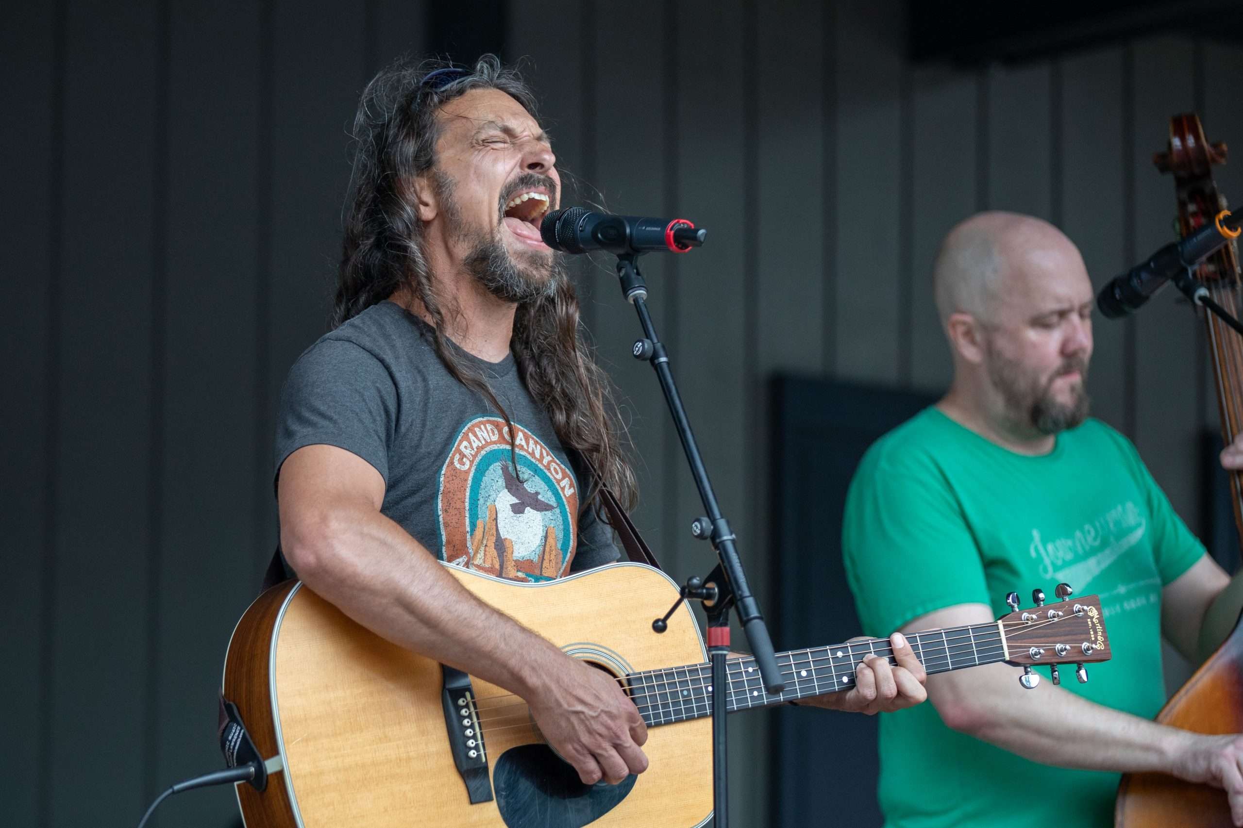 Kris Nowak of the Grateful String Band | One More Saturday Night | Photo by Lauren McCabe Gray