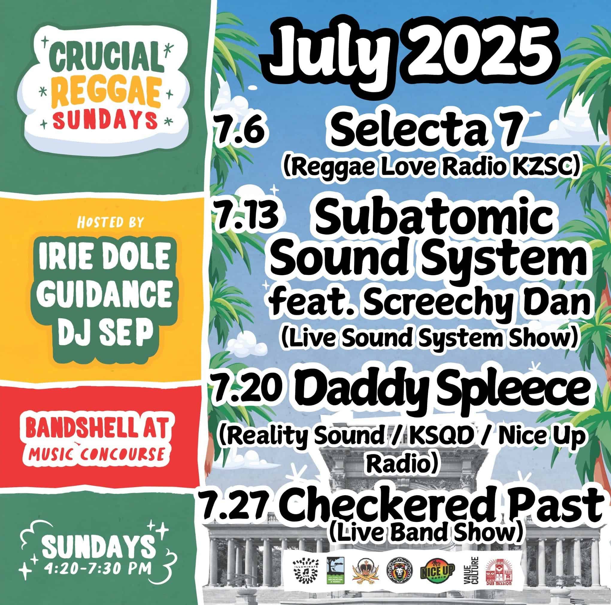 Crucial Reggae Sundays Turn Golden Gate Park Into a Summer Sound-System, Every Week in July