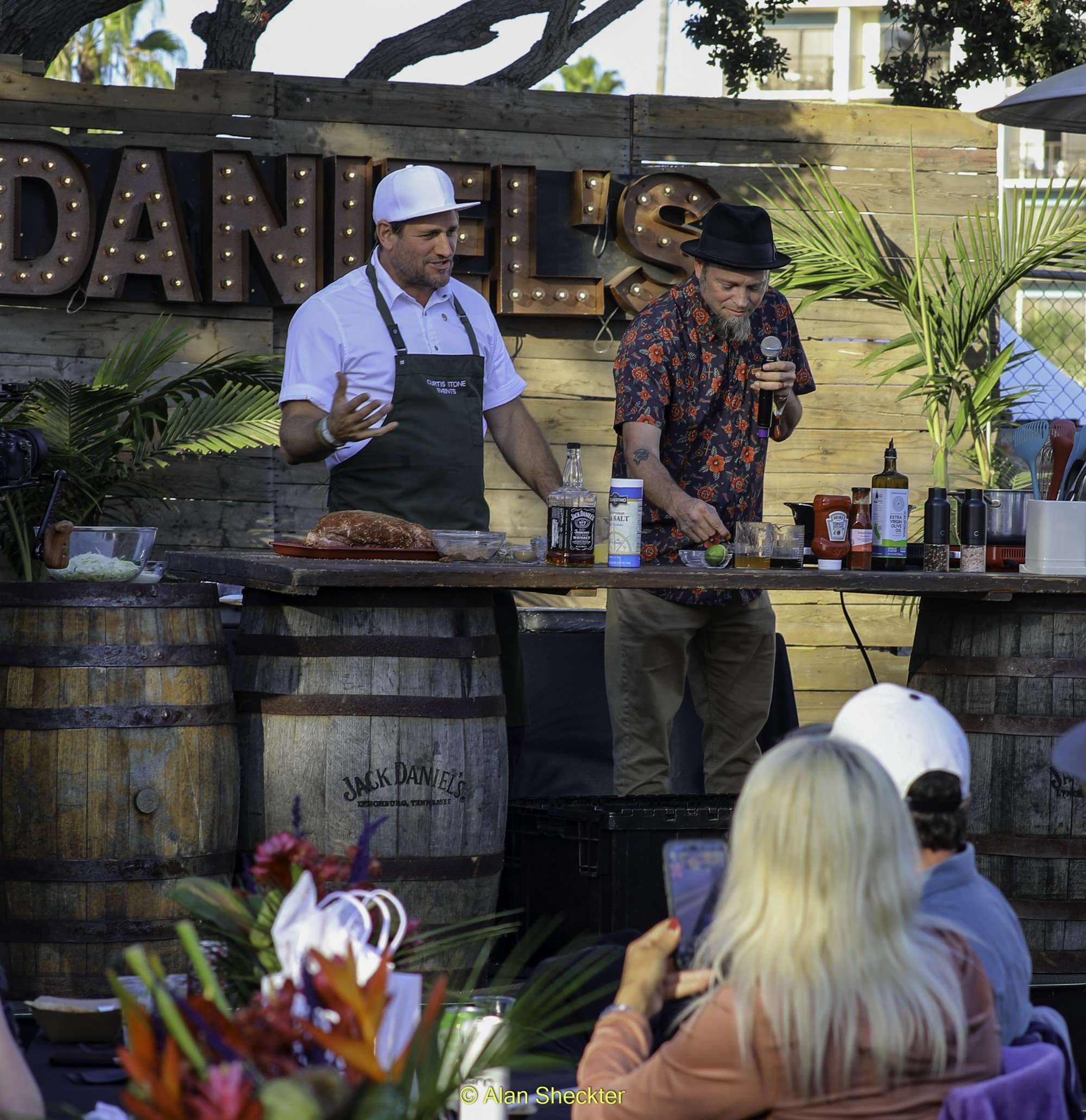 Chef Curtis Stone with Fortunate Youth's Dan Kelly