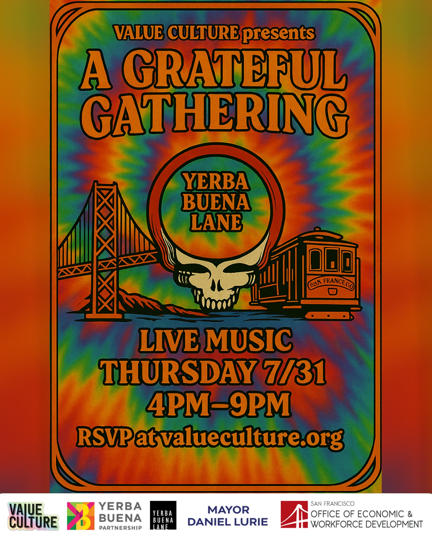 A Grateful Gathering at Yerba Buena Lane Welcomes Dead & Company Fans to San Francisco