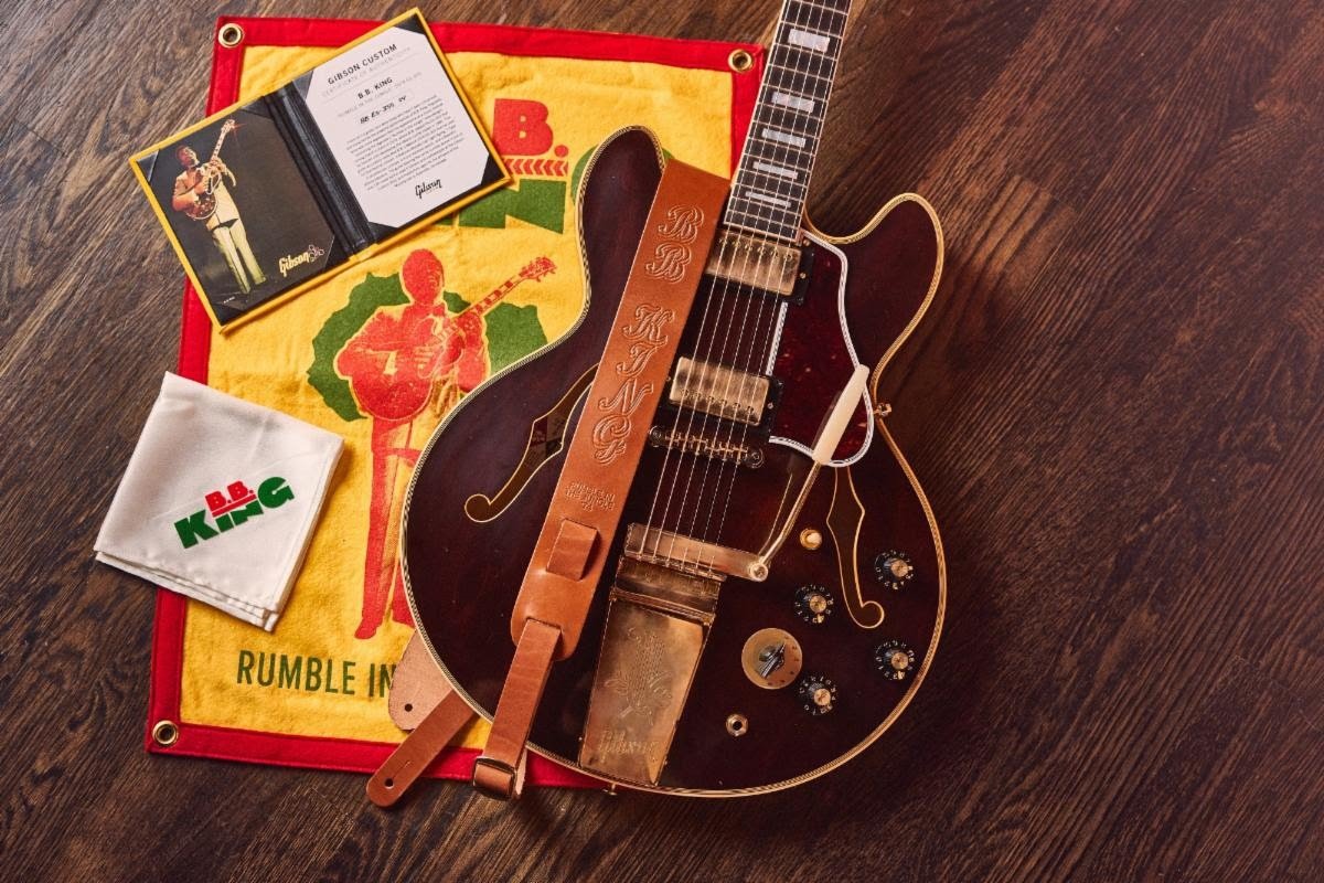 Above: the Gibson B.B. King 