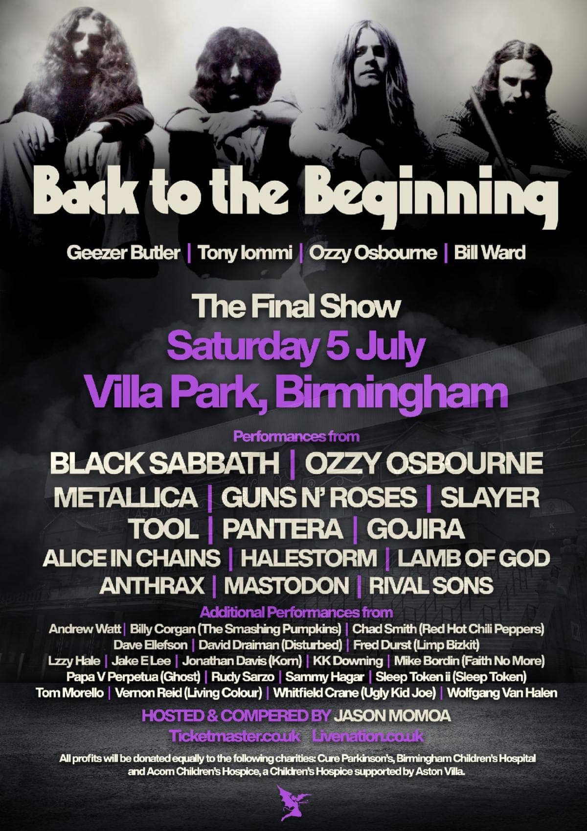 Gibson To Honor Black Sabbath at Historic 'Back to the Beginning' Reunion Event, Gibson SG Guitars To Be Signed Backstage for Worldwide Auction