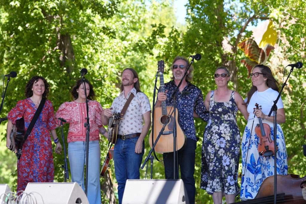 Sunday morning at Planet Bluegrass